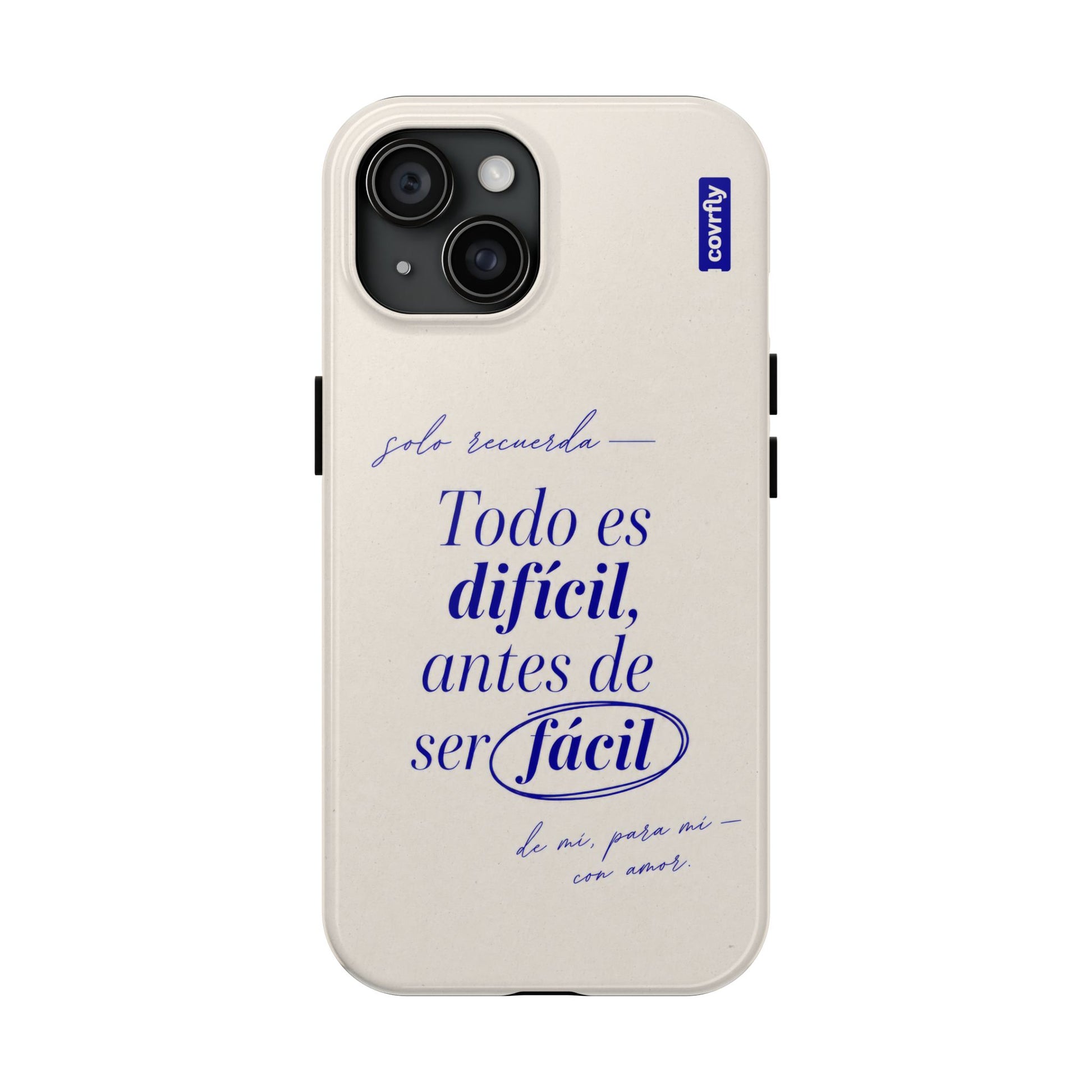 Funda Nota Propia para iPhone 15 - View 1 - Diseño Premium covrfly
