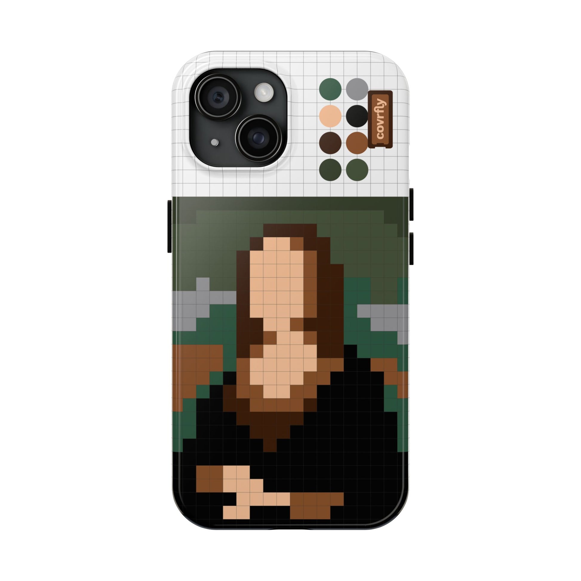 Funda Pixel Lisa para iPhone 15 - View 1 - Diseño Premium covrfly