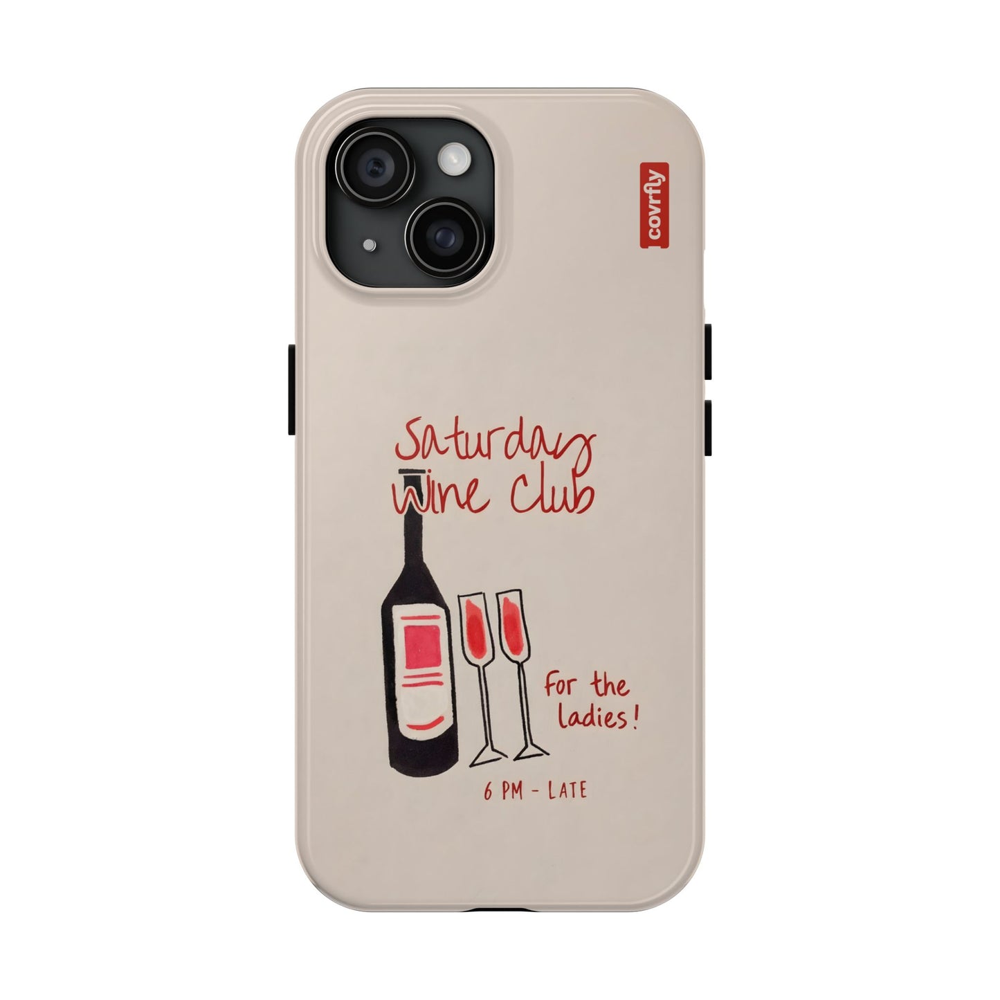 Funda Saturday Club para iPhone 15 - Diseño Premium covrfly