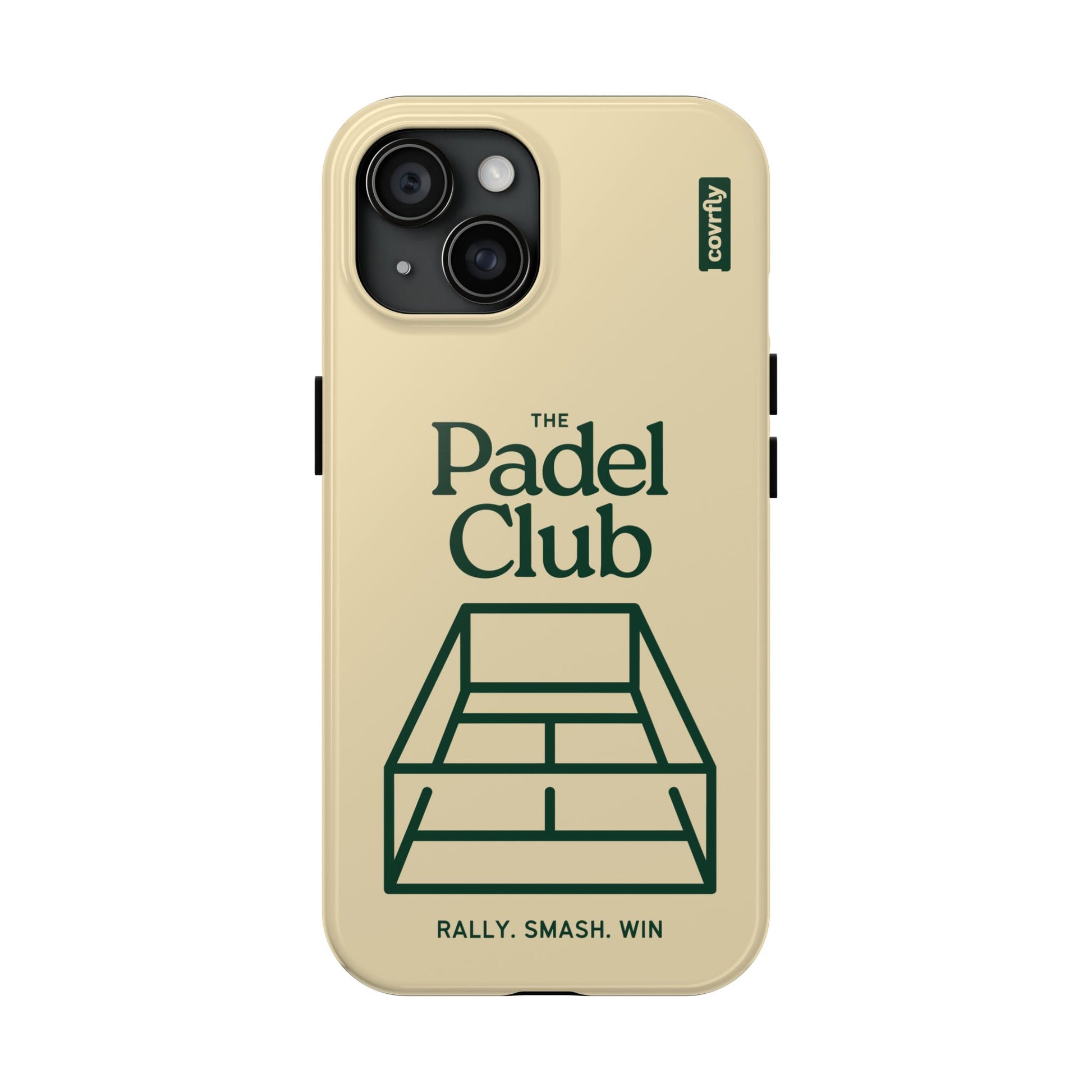 Funda The Padel Club para iPhone 15 - View 1 - Diseño Premium covrfly