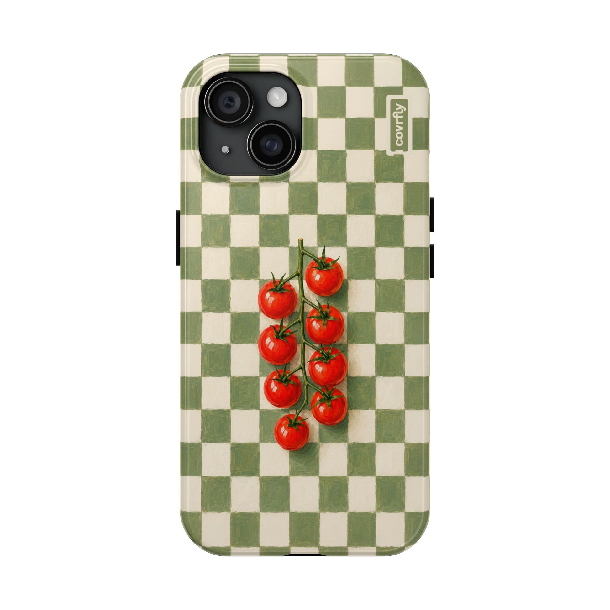 Funda Tomato Girl para iPhone 15 - View 1 - Diseño Premium covrfly