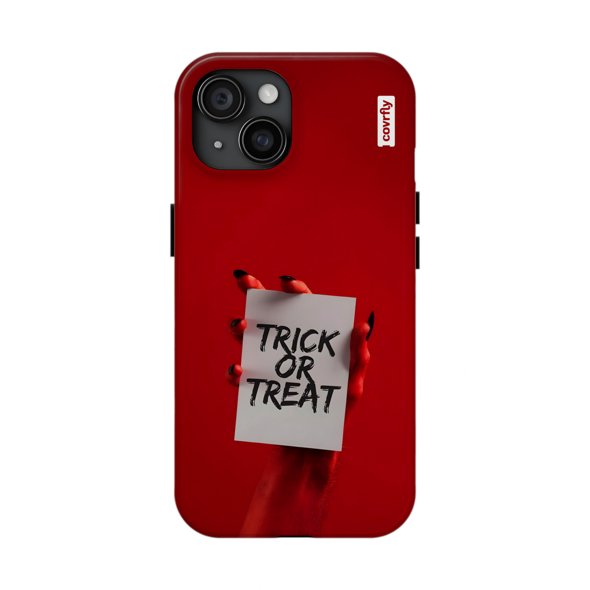 Funda Trick or Treat para iPhone 15 - View 1 - Diseño Premium covrfly