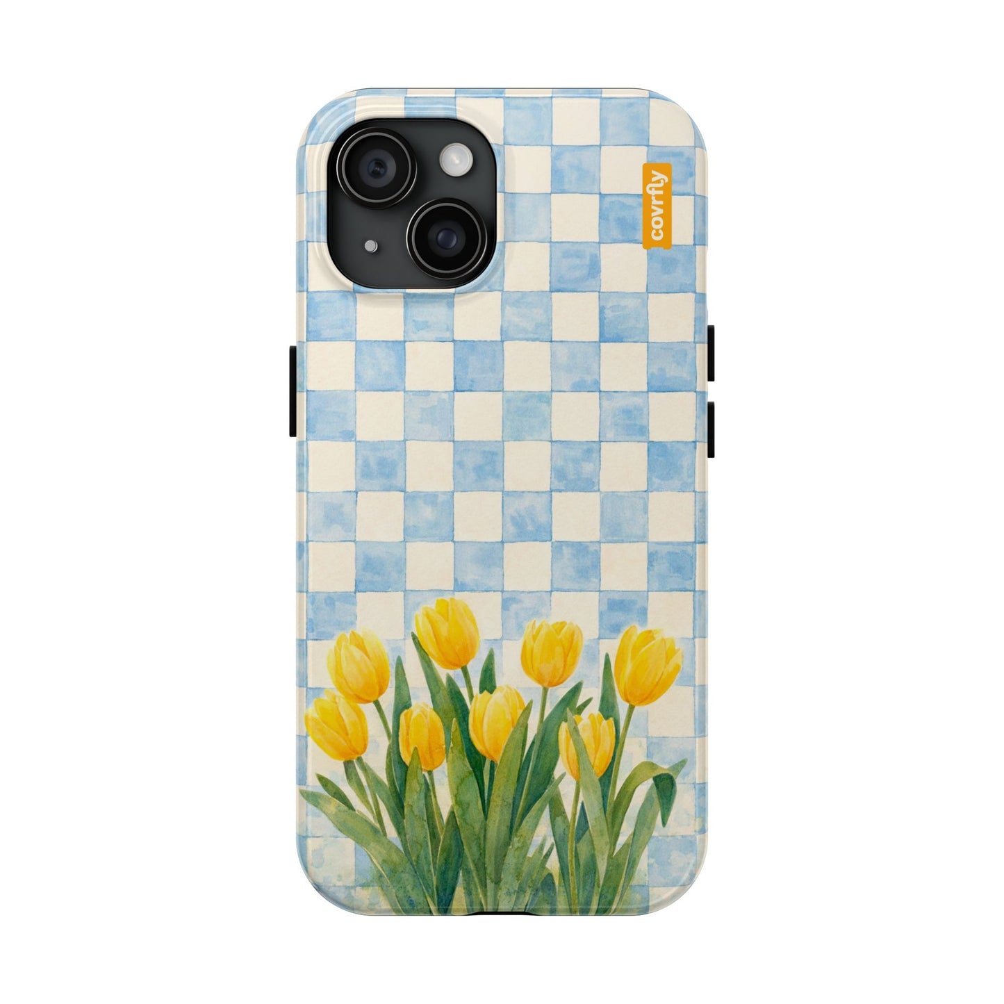 Funda Tulip Shock para iPhone 15 - View 1 - Diseño Premium covrfly