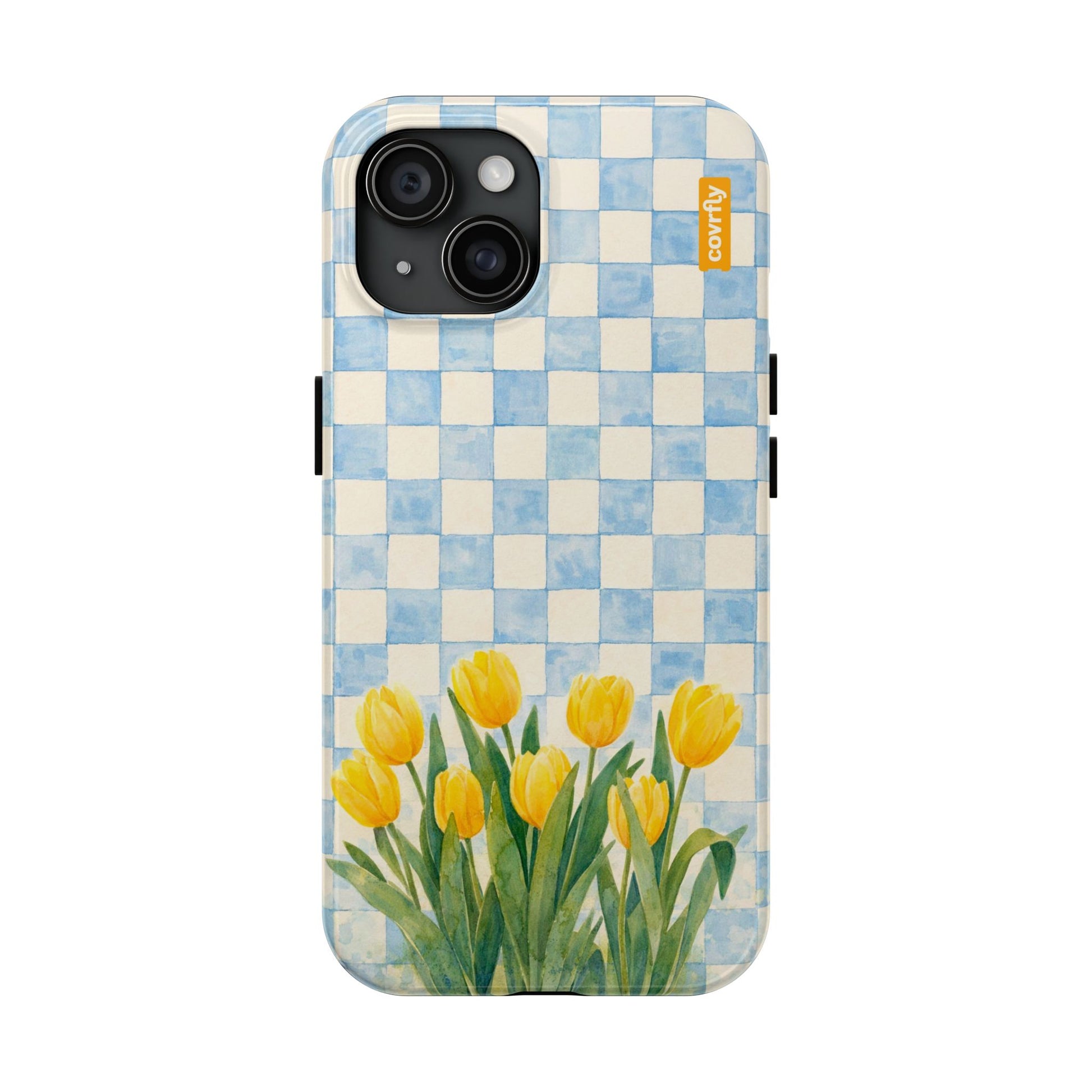 Funda Tulip Shock para iPhone 15 - View 1 - Diseño Premium covrfly