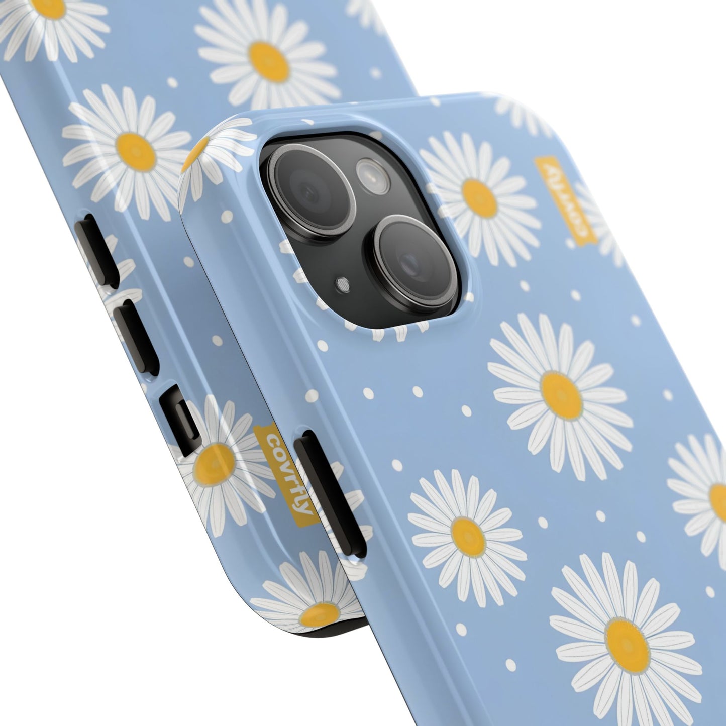 Funda Daisy Field para iPhone 15 - View 2 - Diseño Premium covrfly