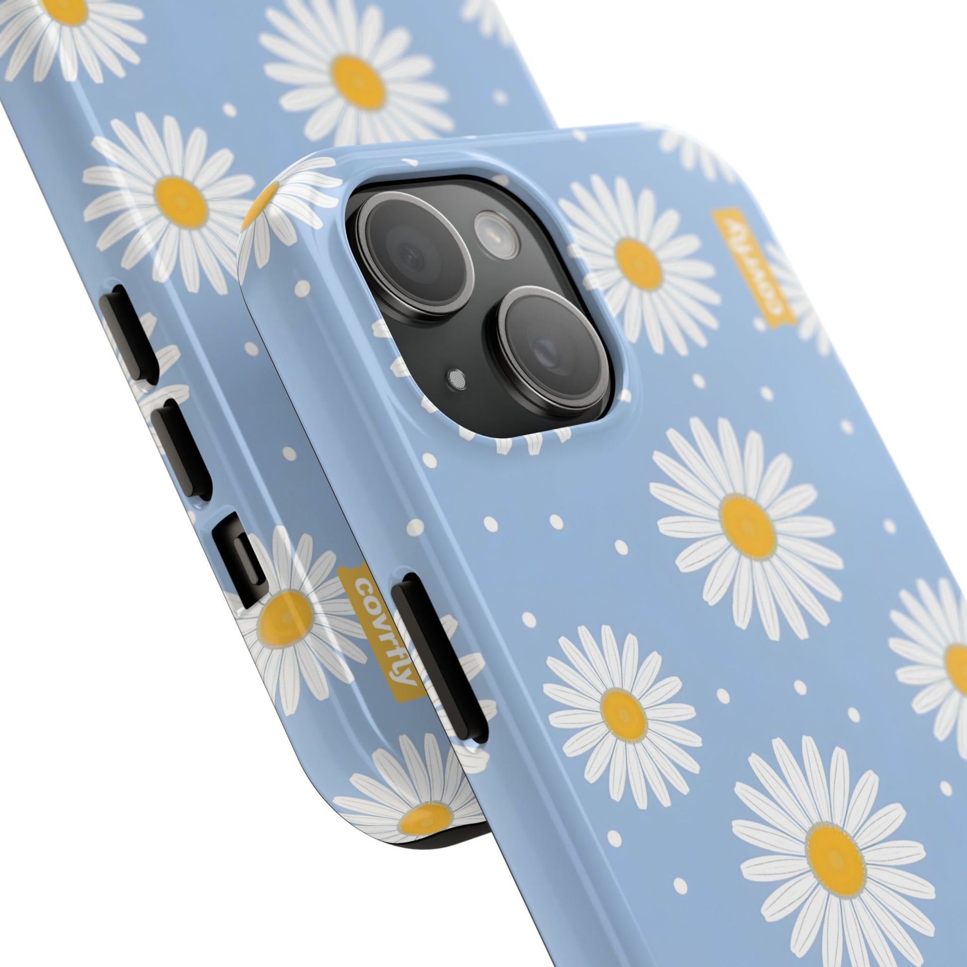 Funda Daisy Field para iPhone 15 - View 2 - Diseño Premium covrfly