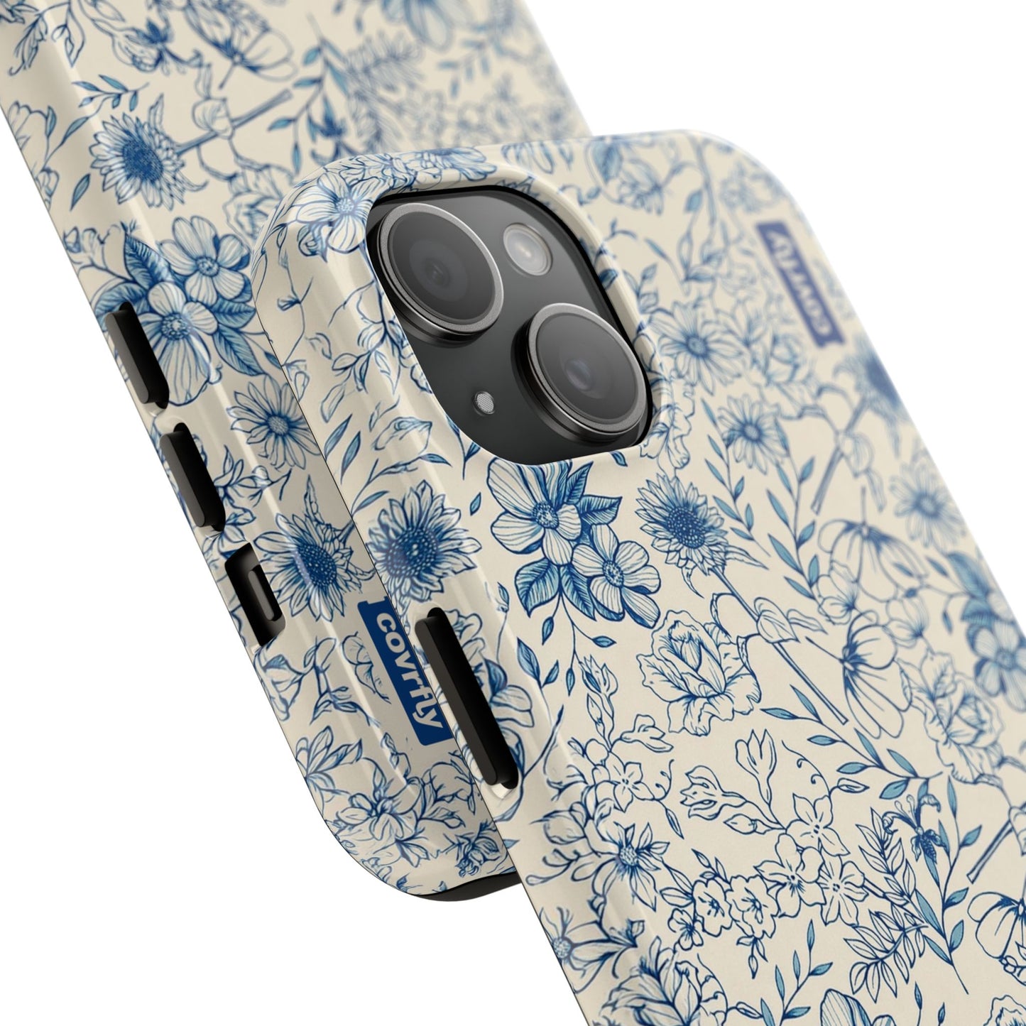 Funda Línea Botánica para iPhone 15 - View 2 - Diseño Premium covrfly