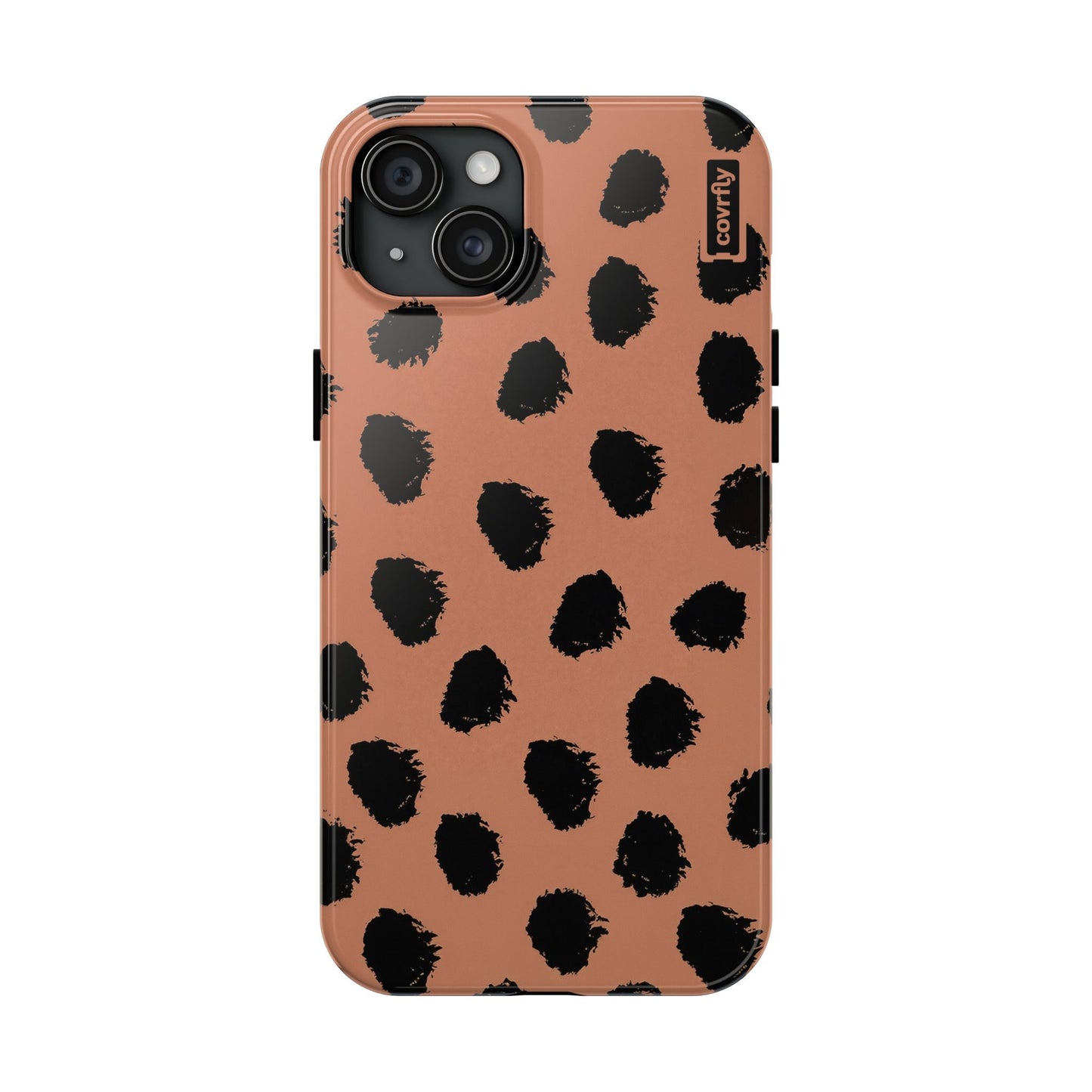 Funda Caos Terracota para iPhone 15 Plus - View 1 - Diseño Premium covrfly