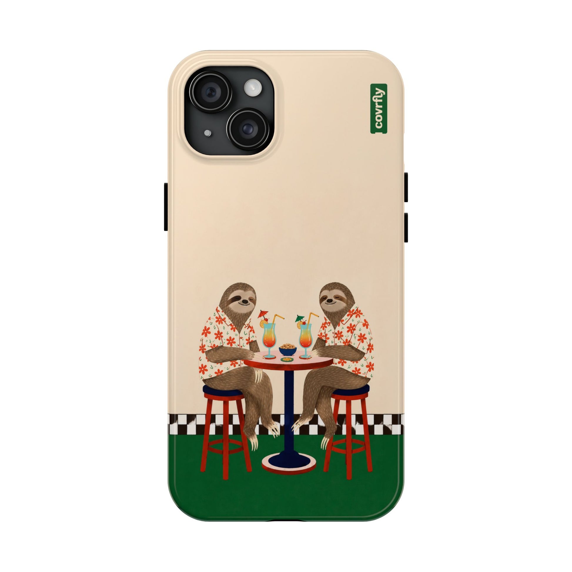 Funda Dos Perezas para iPhone 15 Plus - View 1 - Diseño Premium covrfly