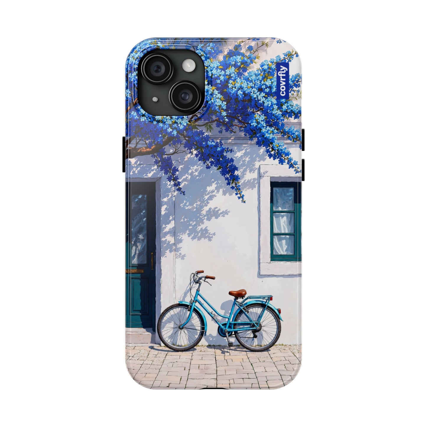 Funda Flores & Ruedas para iPhone 15 Plus - View 1 - Diseño Premium covrfly