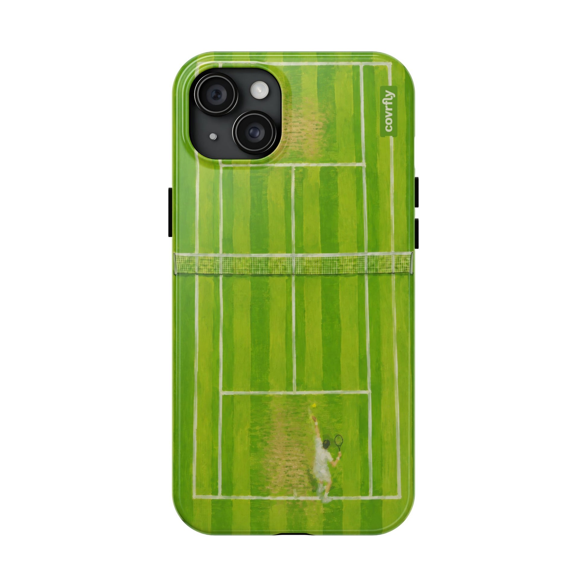 Funda Green Court para iPhone 15 Plus - View 1 - Diseño Premium covrfly