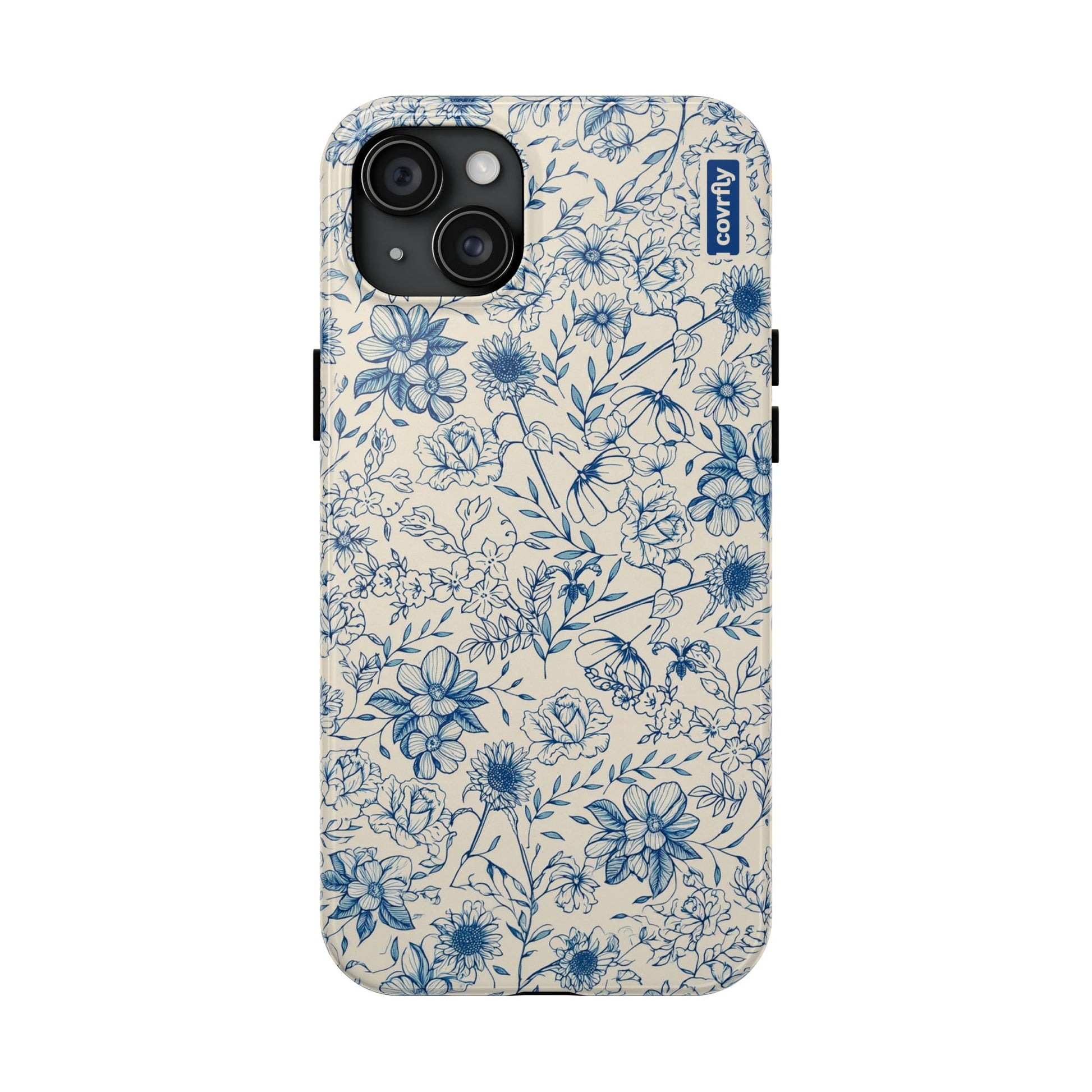 Funda Línea Botánica para iPhone 15 Plus - View 1 - Diseño Premium covrfly