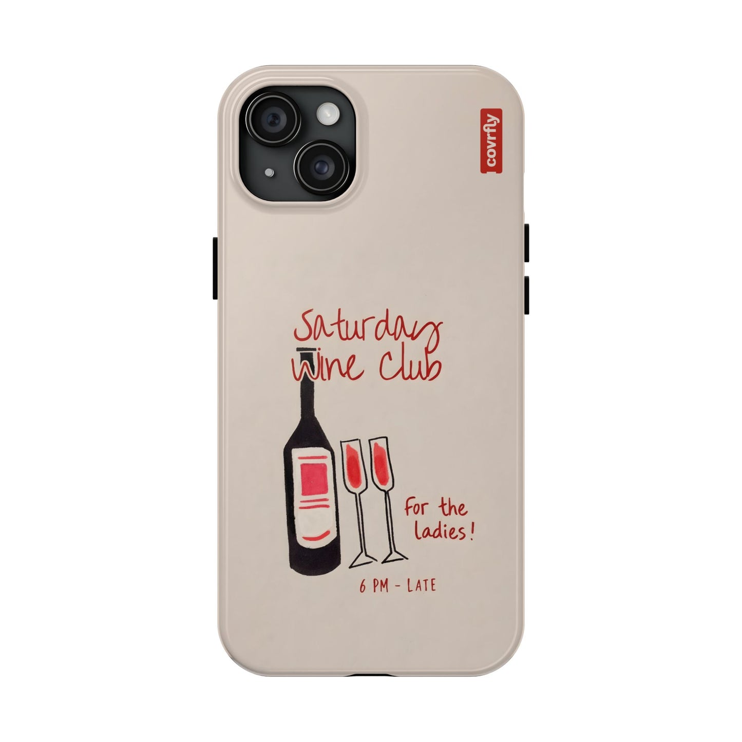Funda Saturday Club para iPhone 15 Plus - Diseño Premium covrfly