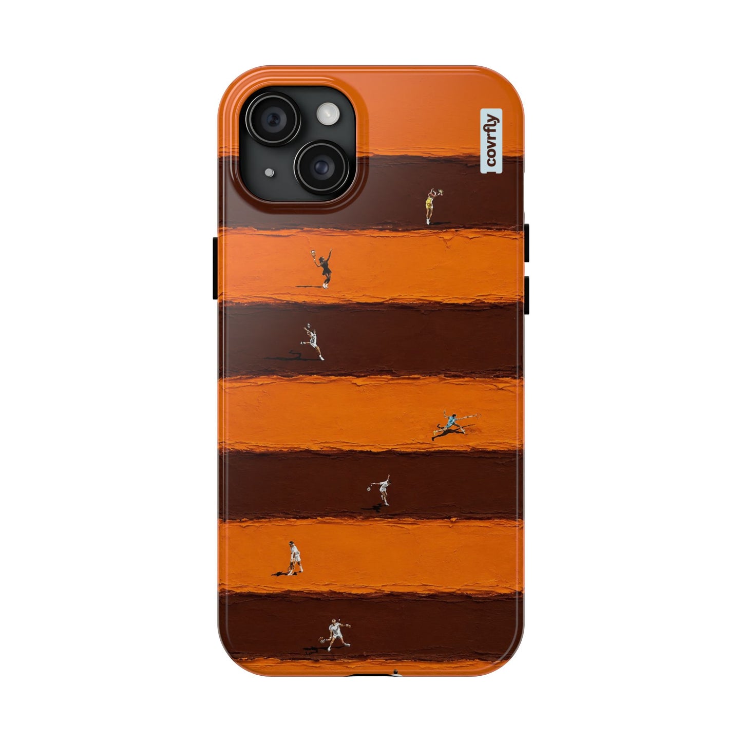 Funda Tenis Miniatura para iPhone 15 Plus - View 1 - Diseño Premium covrfly