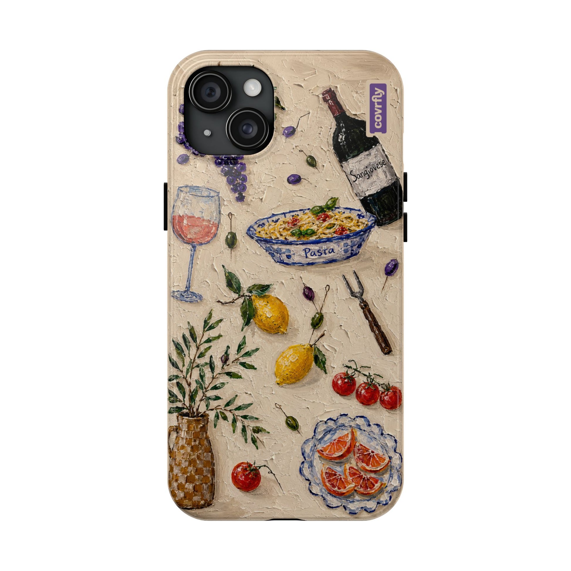 Funda Trattoria para iPhone 15 Plus - View 1 - Diseño Premium covrfly