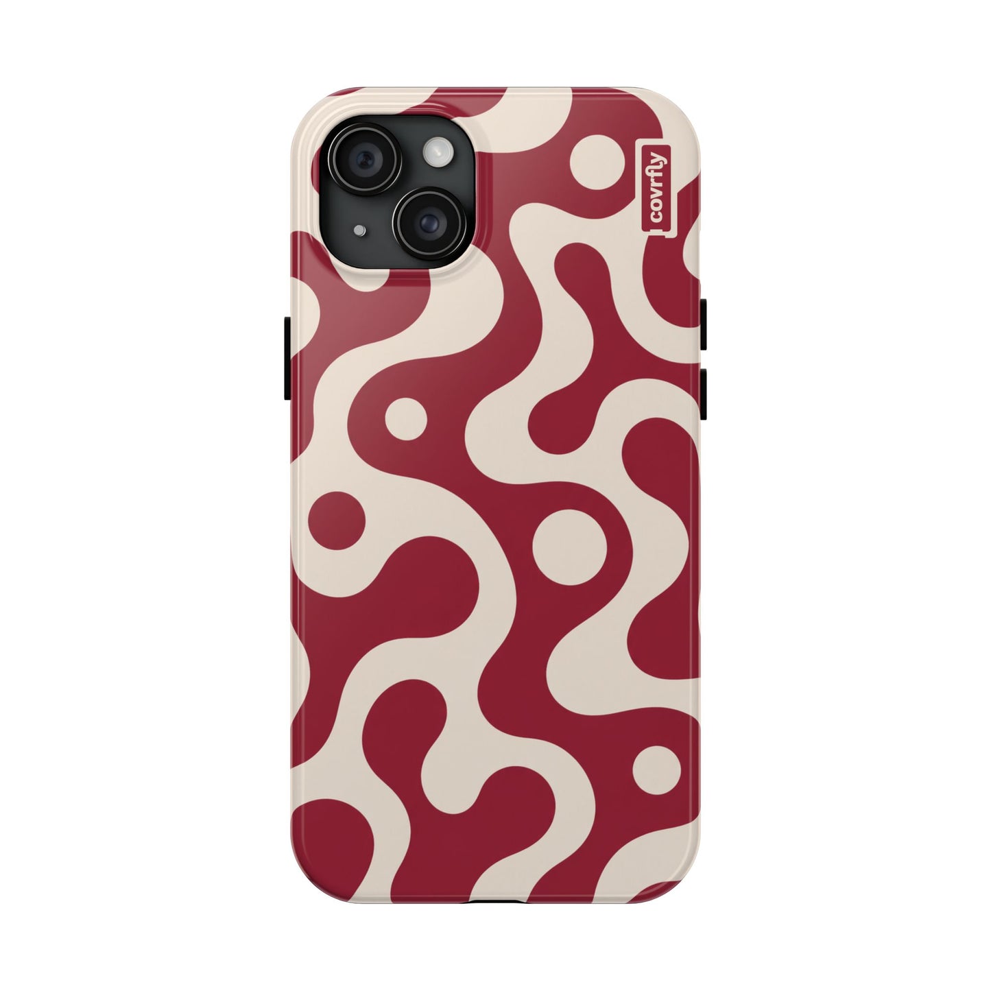 Funda Velvet Swirl para iPhone 15 Plus - View 1 - Diseño Premium covrfly