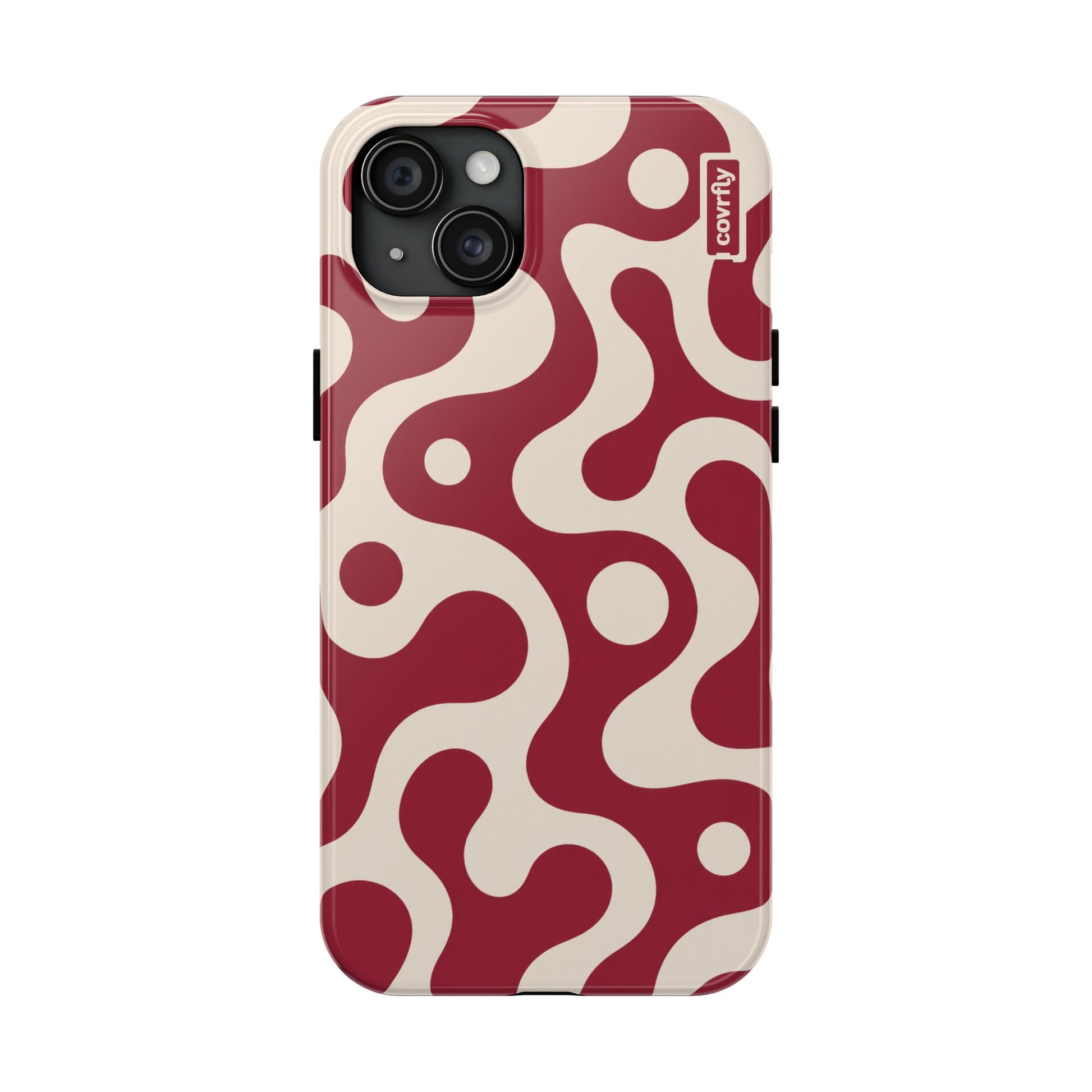 Funda Velvet Swirl para iPhone 15 Plus - View 1 - Diseño Premium covrfly