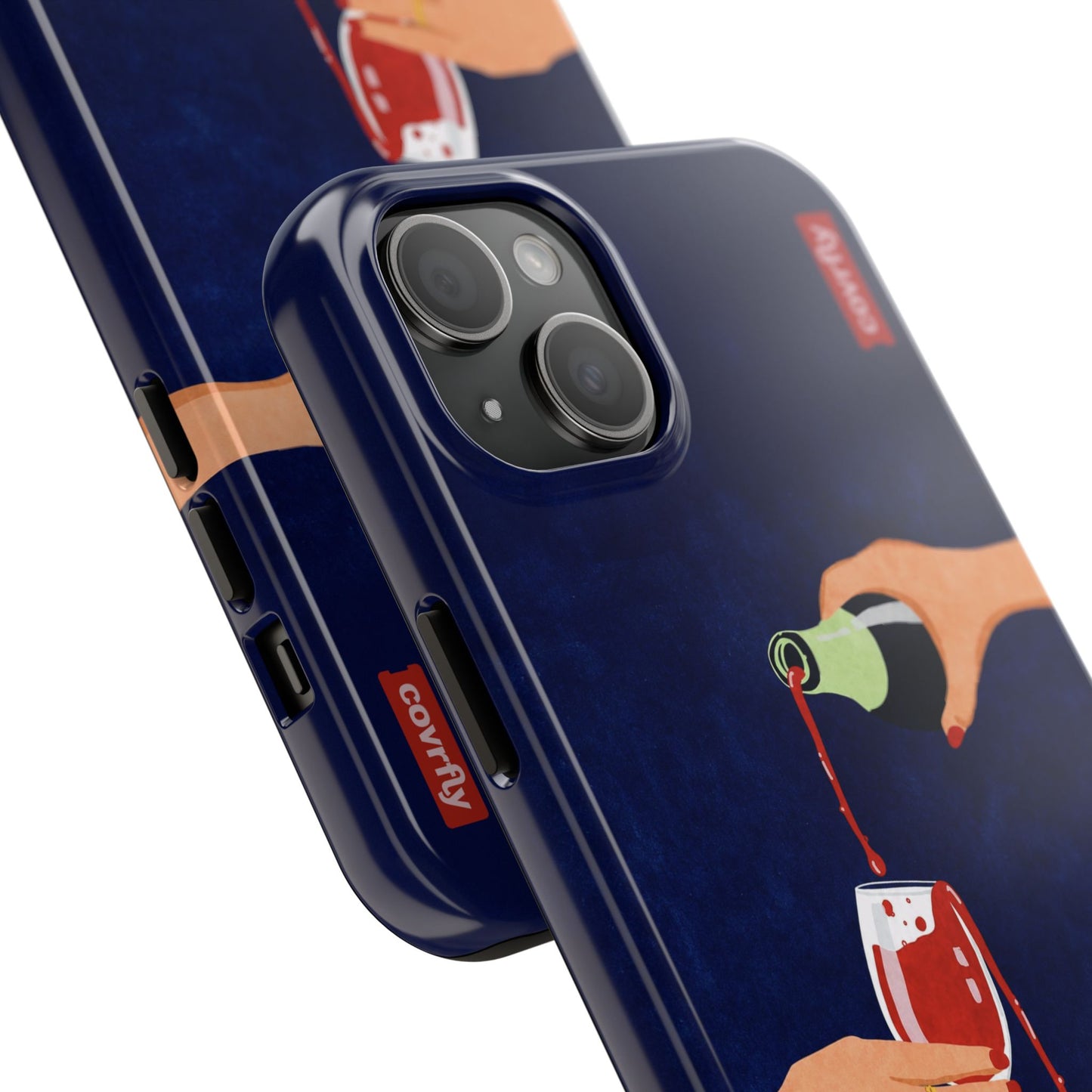 Funda Cheers Caos para iPhone 15 Plus - View 2 - Diseño Premium covrfly