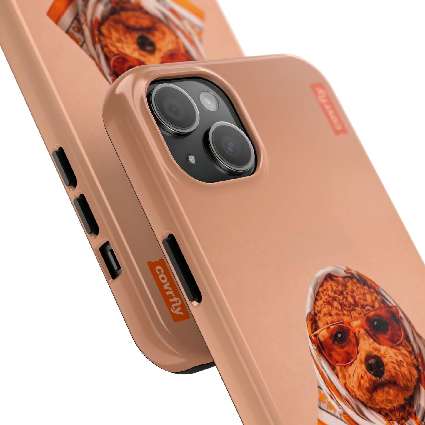 Funda Couture Pup para iPhone 15 Plus - View 2 - Diseño Premium covrfly