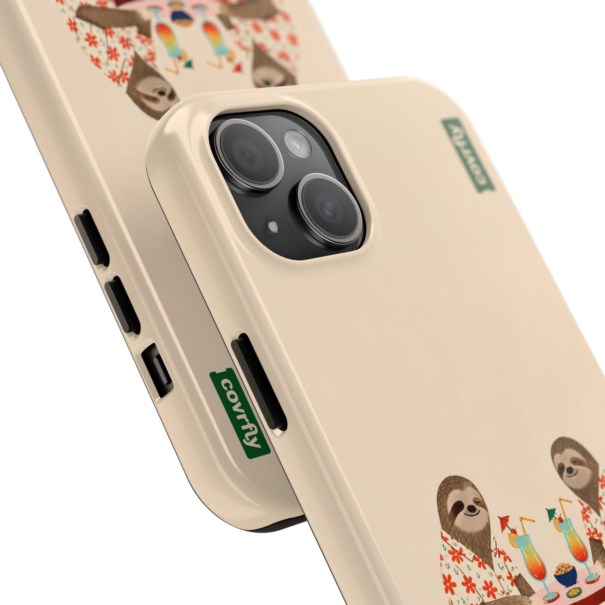 Funda Dos Perezas para iPhone 15 Plus - View 2 - Diseño Premium covrfly