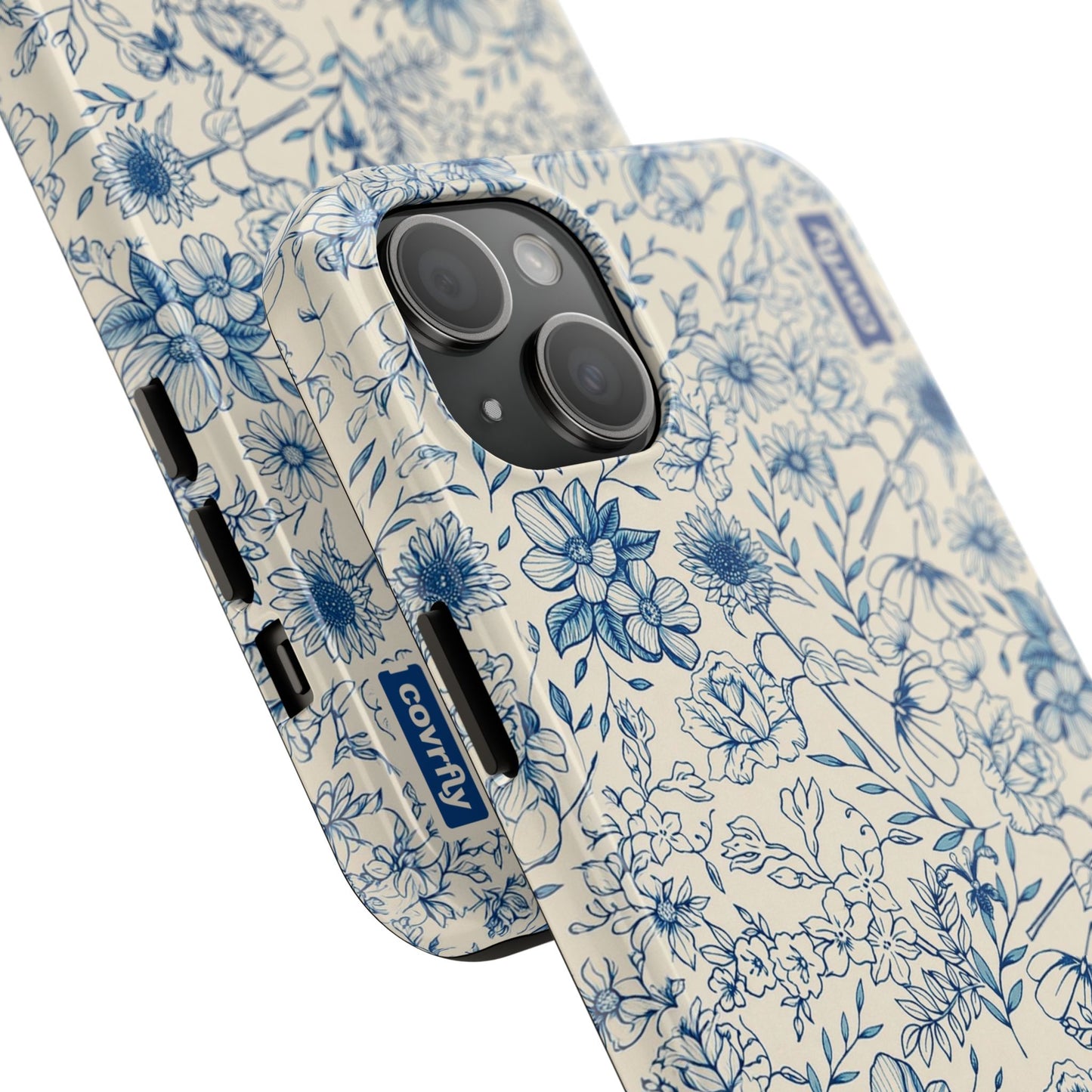 Funda Línea Botánica para iPhone 15 Plus - View 2 - Diseño Premium covrfly