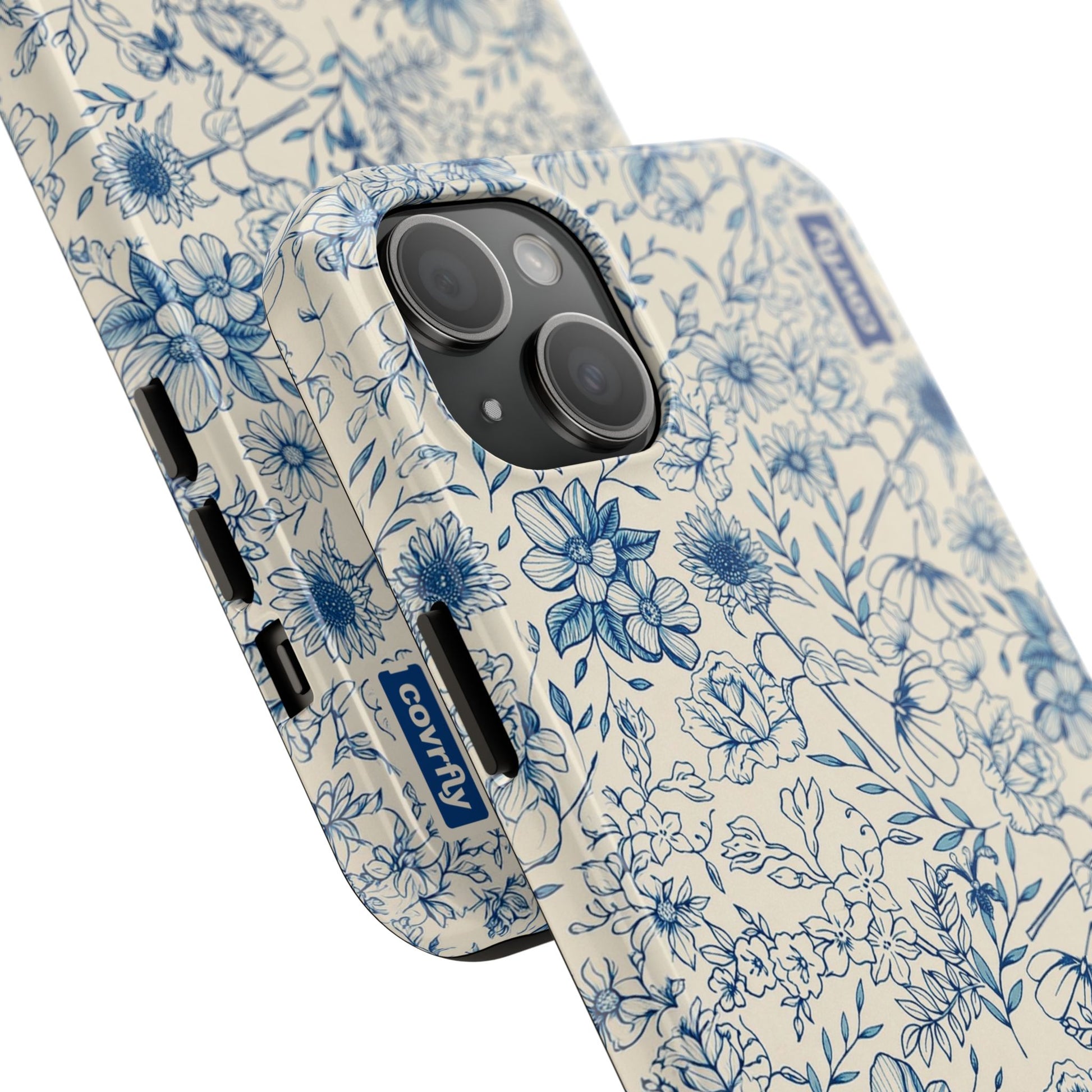 Funda Línea Botánica para iPhone 15 Plus - View 2 - Diseño Premium covrfly