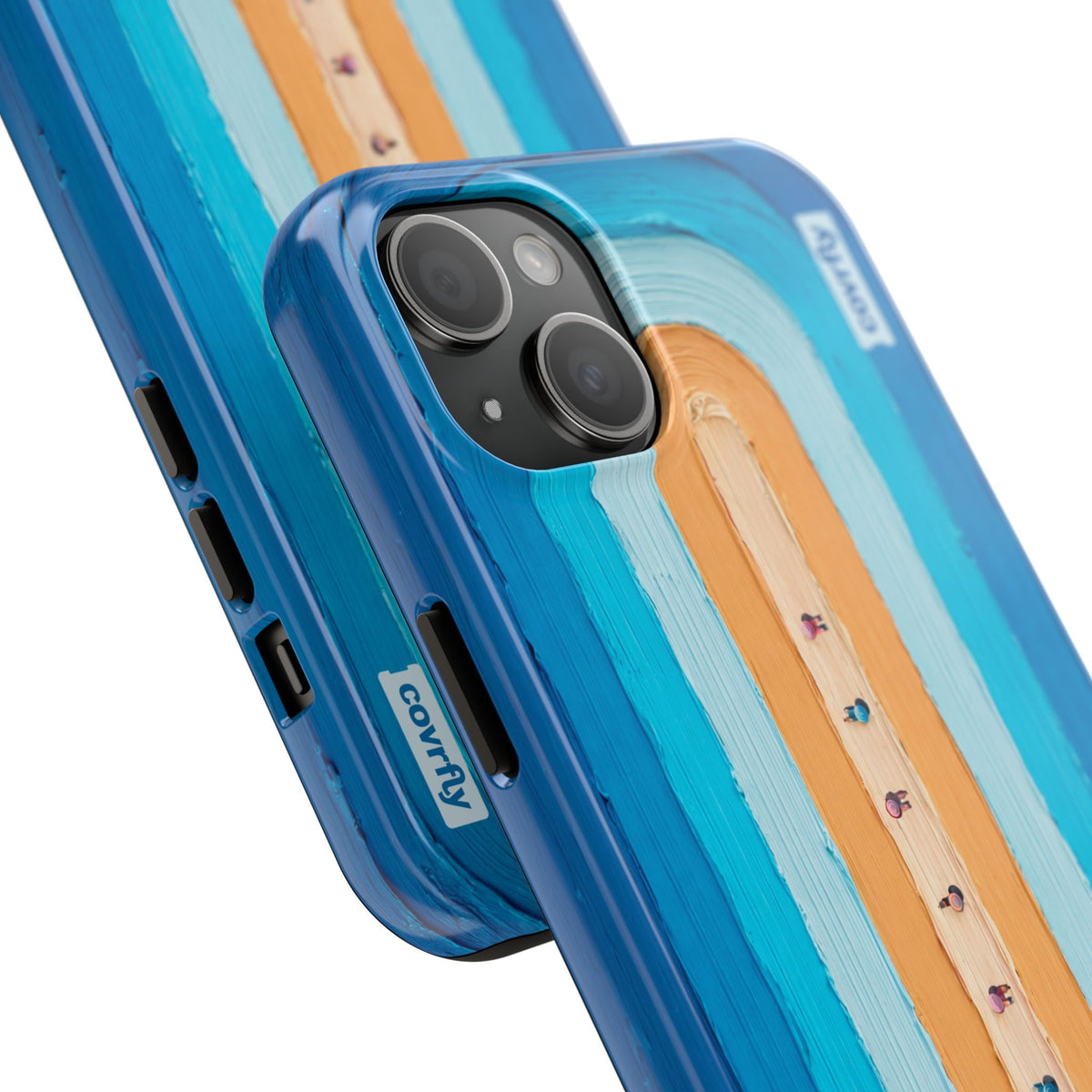 Funda Mar Miniatura para iPhone 15 Plus - View 2 - Diseño Premium covrfly