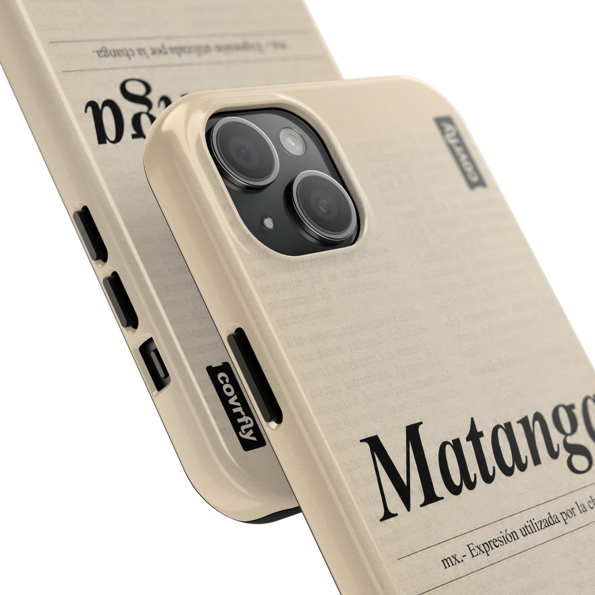 Funda Matanga Dijo para iPhone 15 Plus - View 2 - Diseño Premium covrfly
