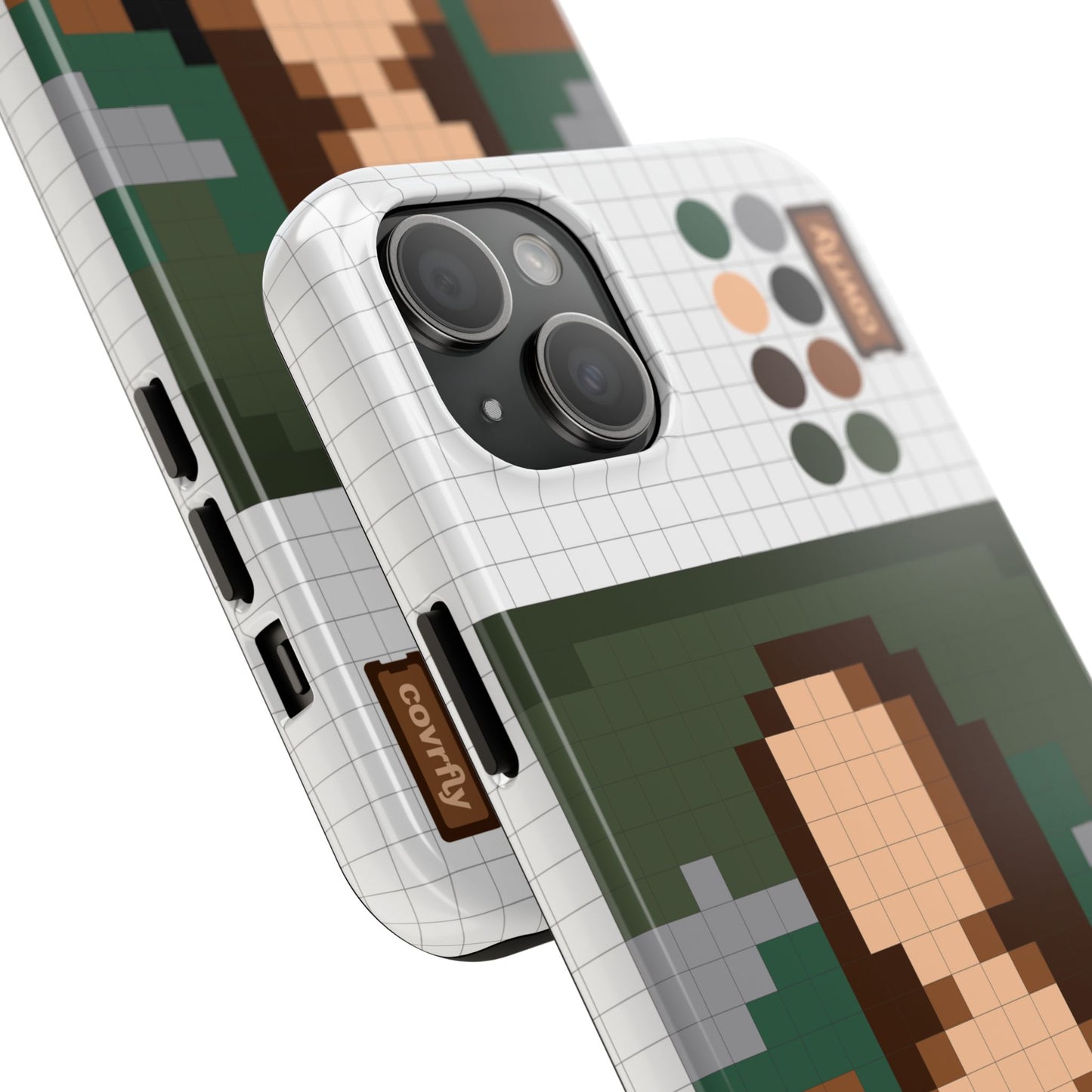 Funda Pixel Lisa para iPhone 15 Plus - View 2 - Diseño Premium covrfly