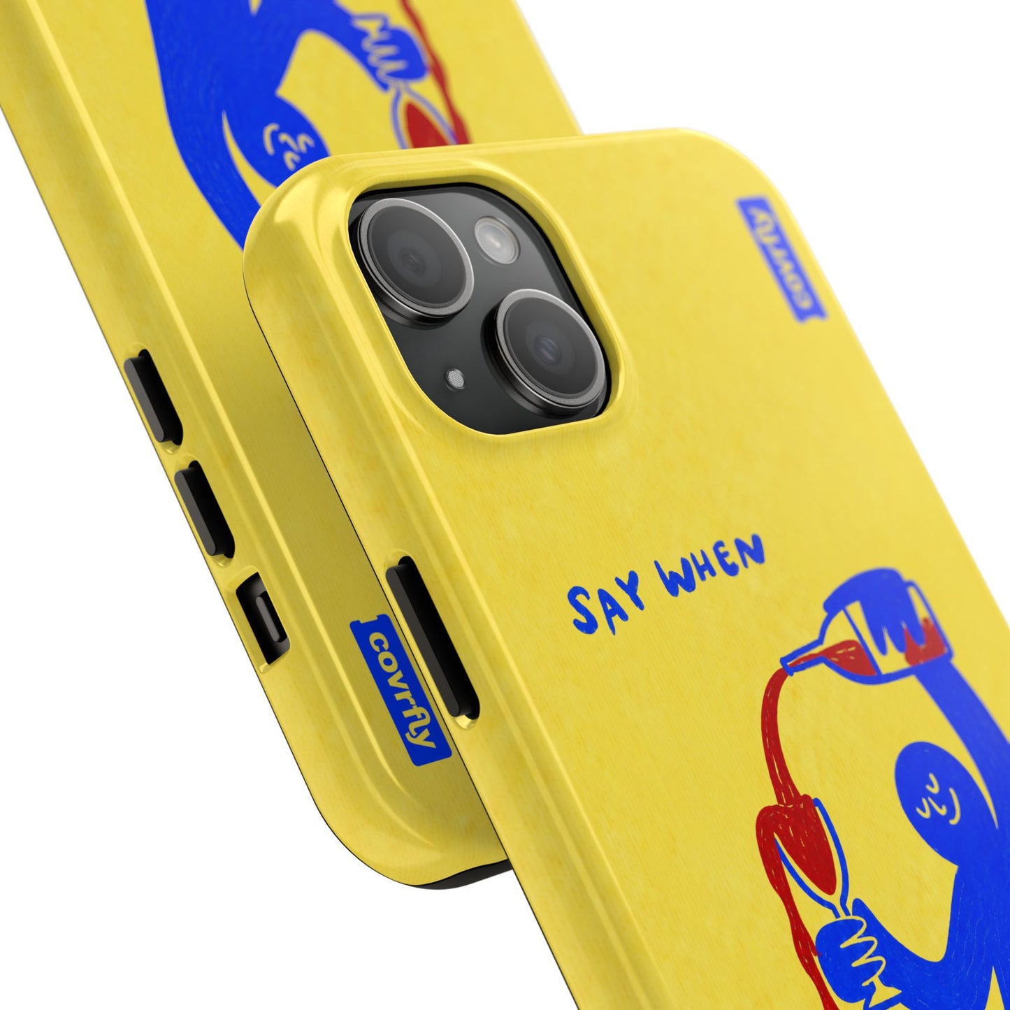 Funda Say When para iPhone 15 Plus - View 2 - Diseño Premium covrfly
