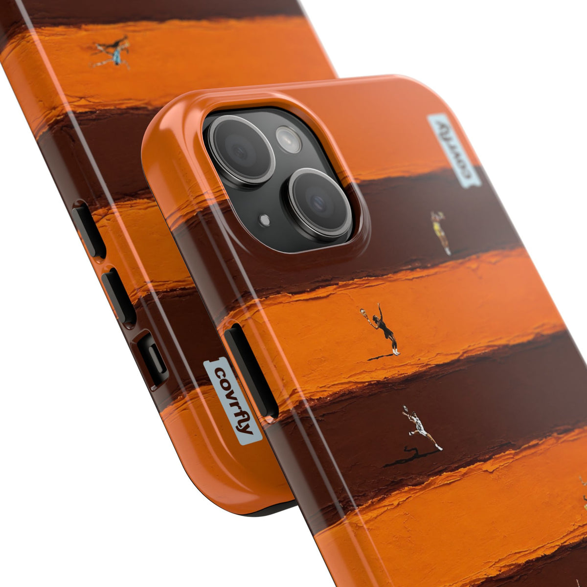 Funda Tenis Miniatura para iPhone 15 Plus - View 2 - Diseño Premium covrfly