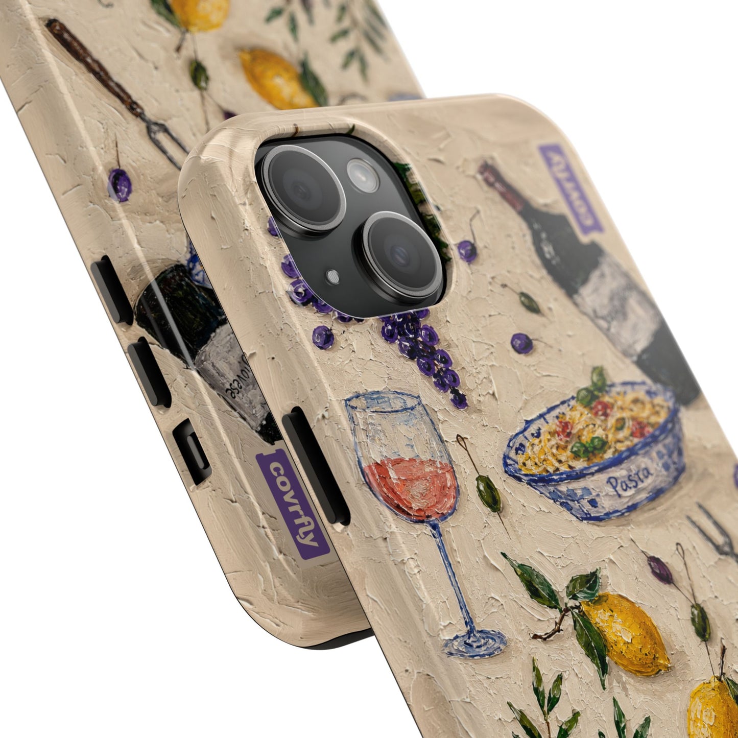 Funda Trattoria para iPhone 15 Plus - View 2 - Diseño Premium covrfly