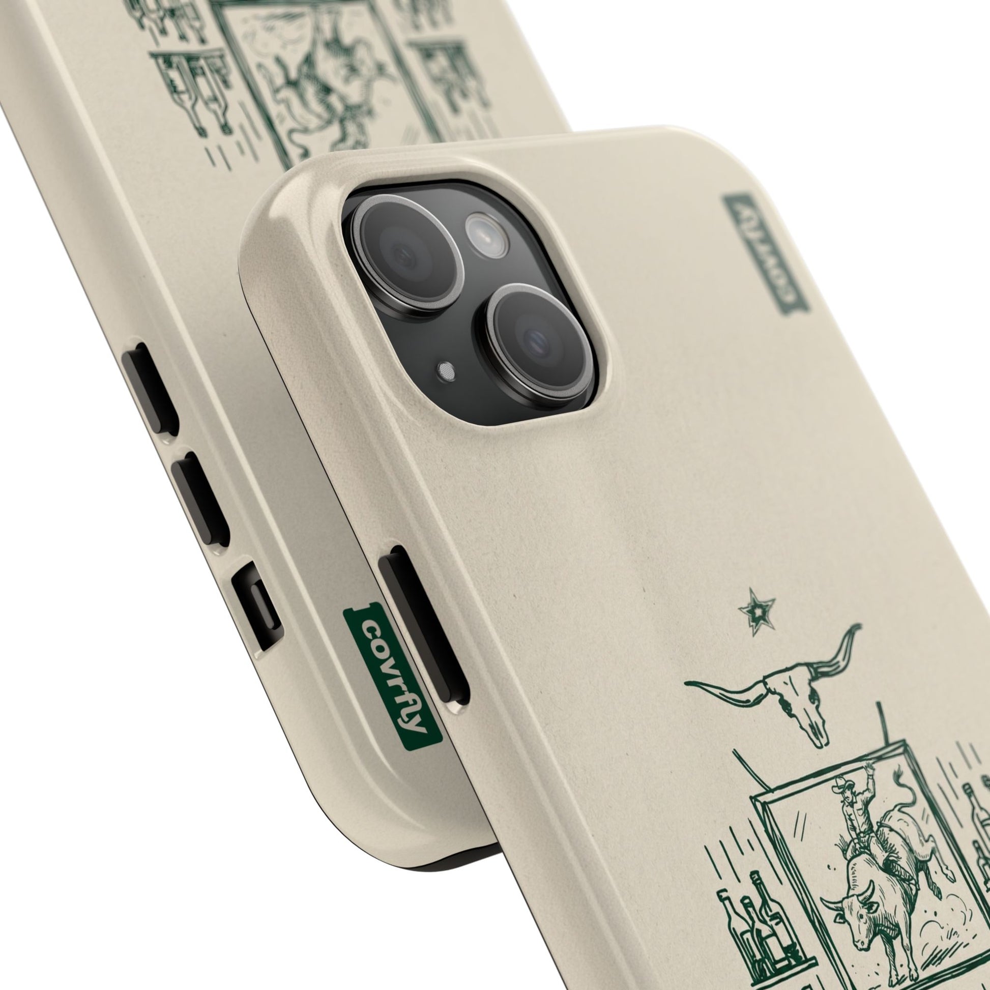 Funda Tres Sillas para iPhone 15 Plus - View 2 - Diseño Premium covrfly