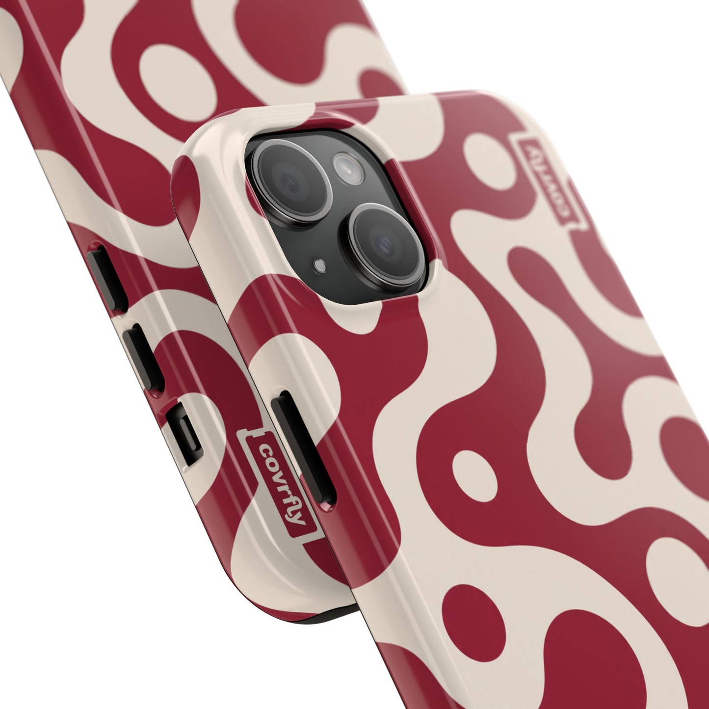Funda Velvet Swirl para iPhone 15 Plus - View 2 - Diseño Premium covrfly