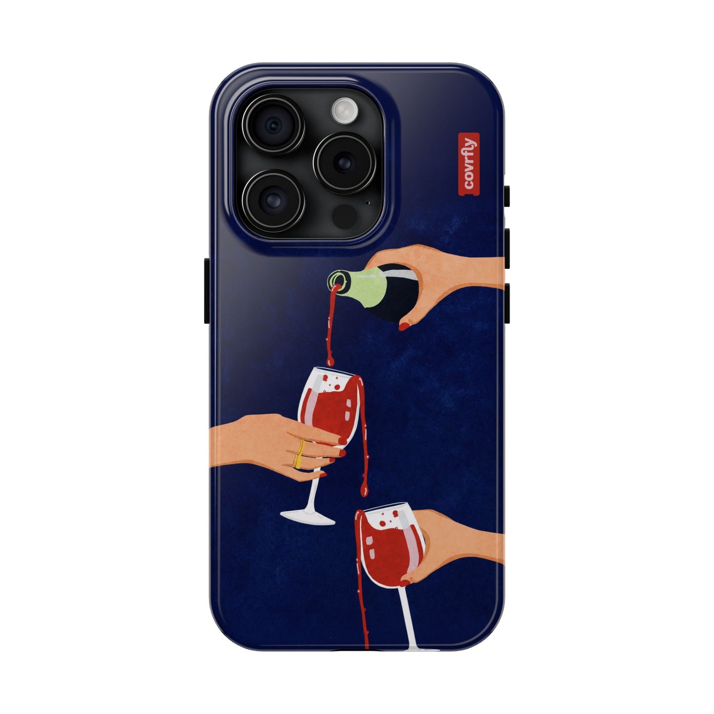 Funda Cheers Caos para iPhone 15 Pro - View 1 - Diseño Premium covrfly