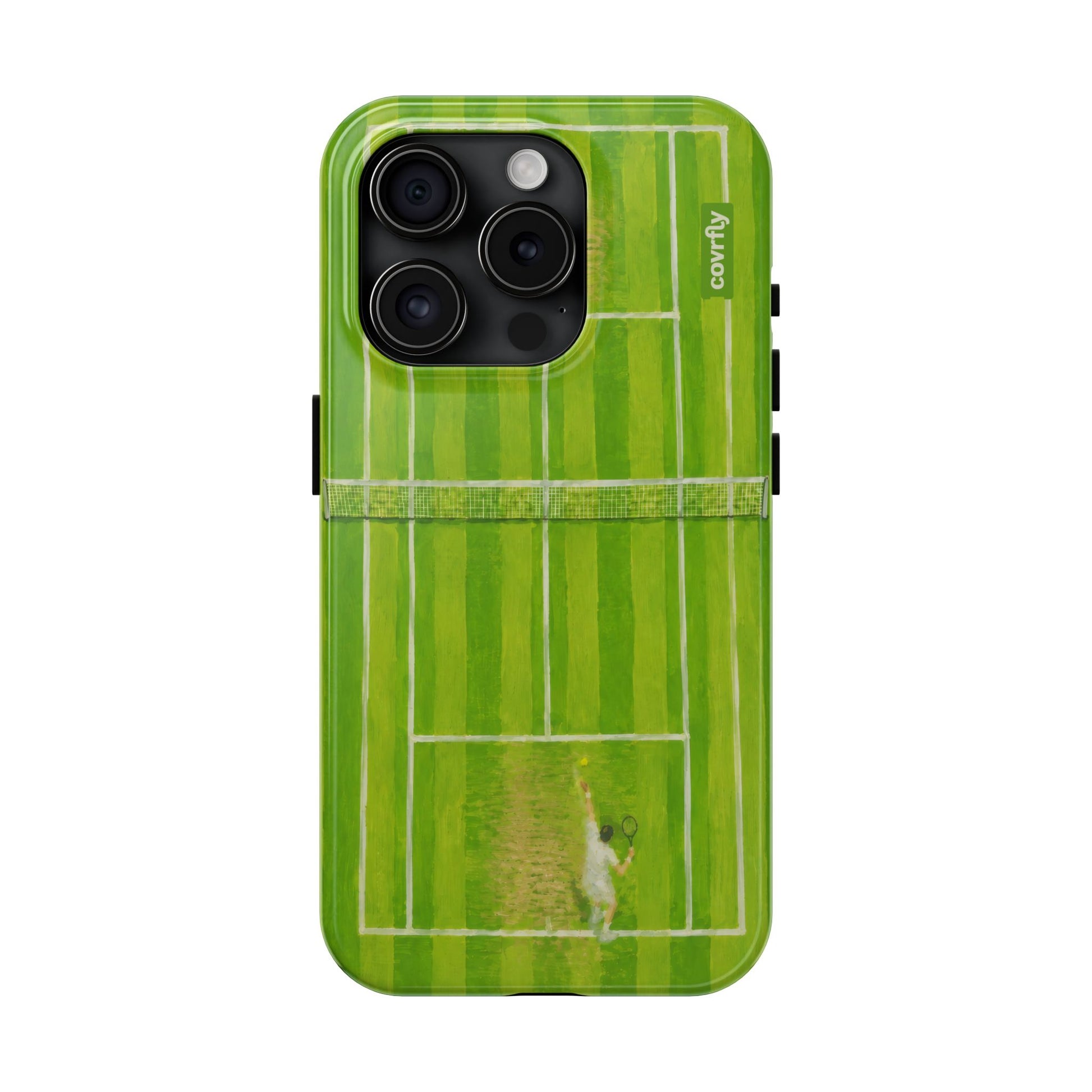 Funda Green Court para iPhone 15 Pro - View 1 - Diseño Premium covrfly