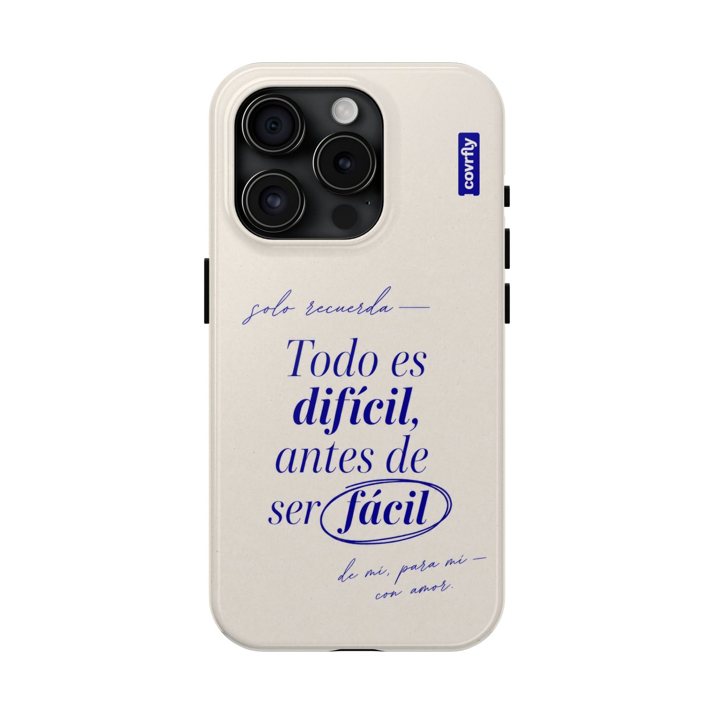 Funda Nota Propia para iPhone 15 Pro - View 1 - Diseño Premium covrfly