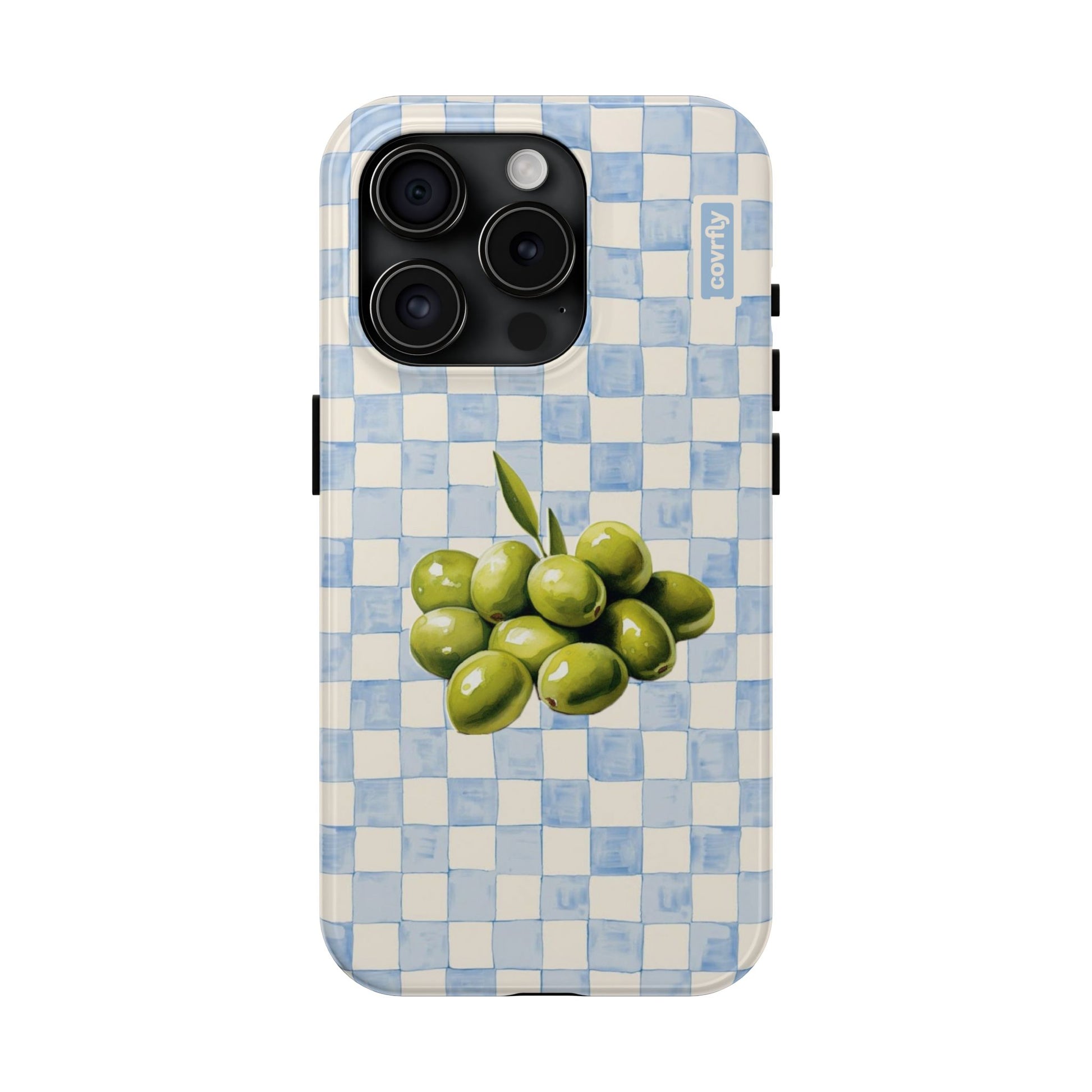 Funda Olive para iPhone 15 Pro - View 1 - Diseño Premium covrfly