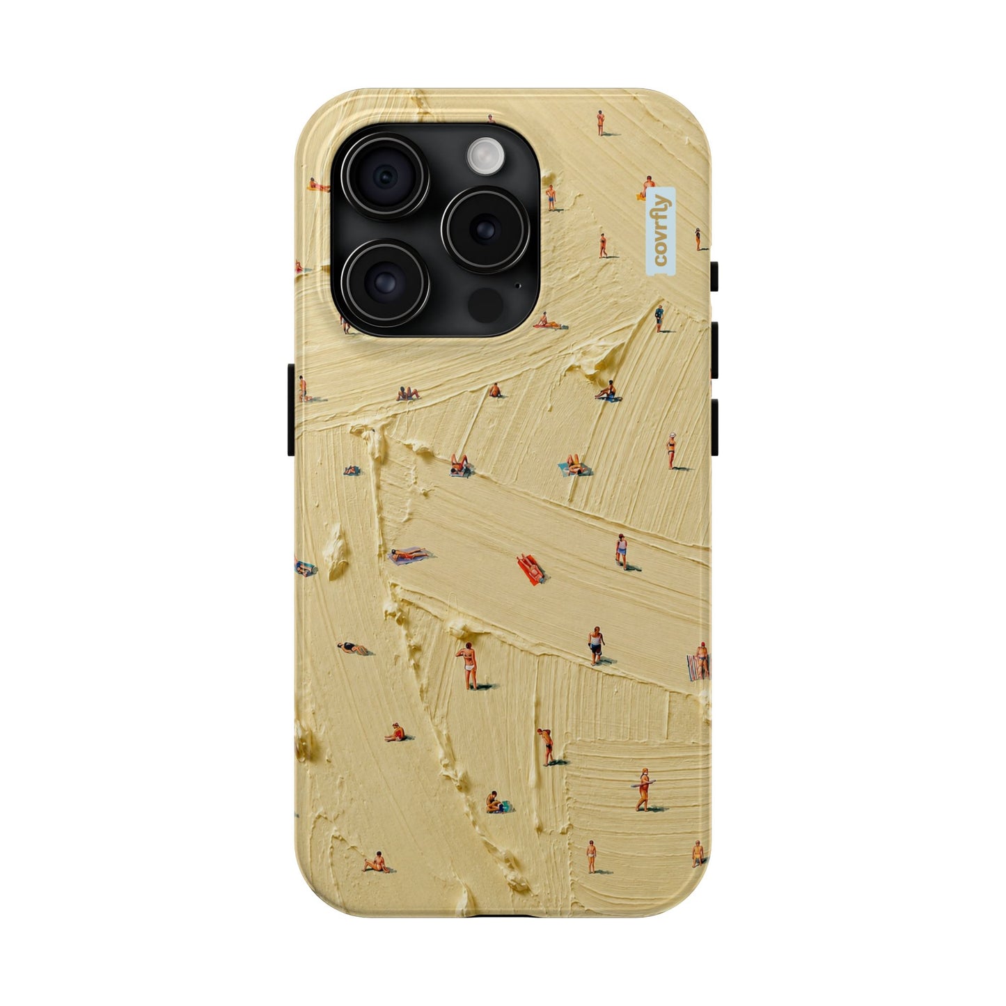 Funda Playa Miniatura para iPhone 15 Pro - View 1 - Diseño Premium covrfly