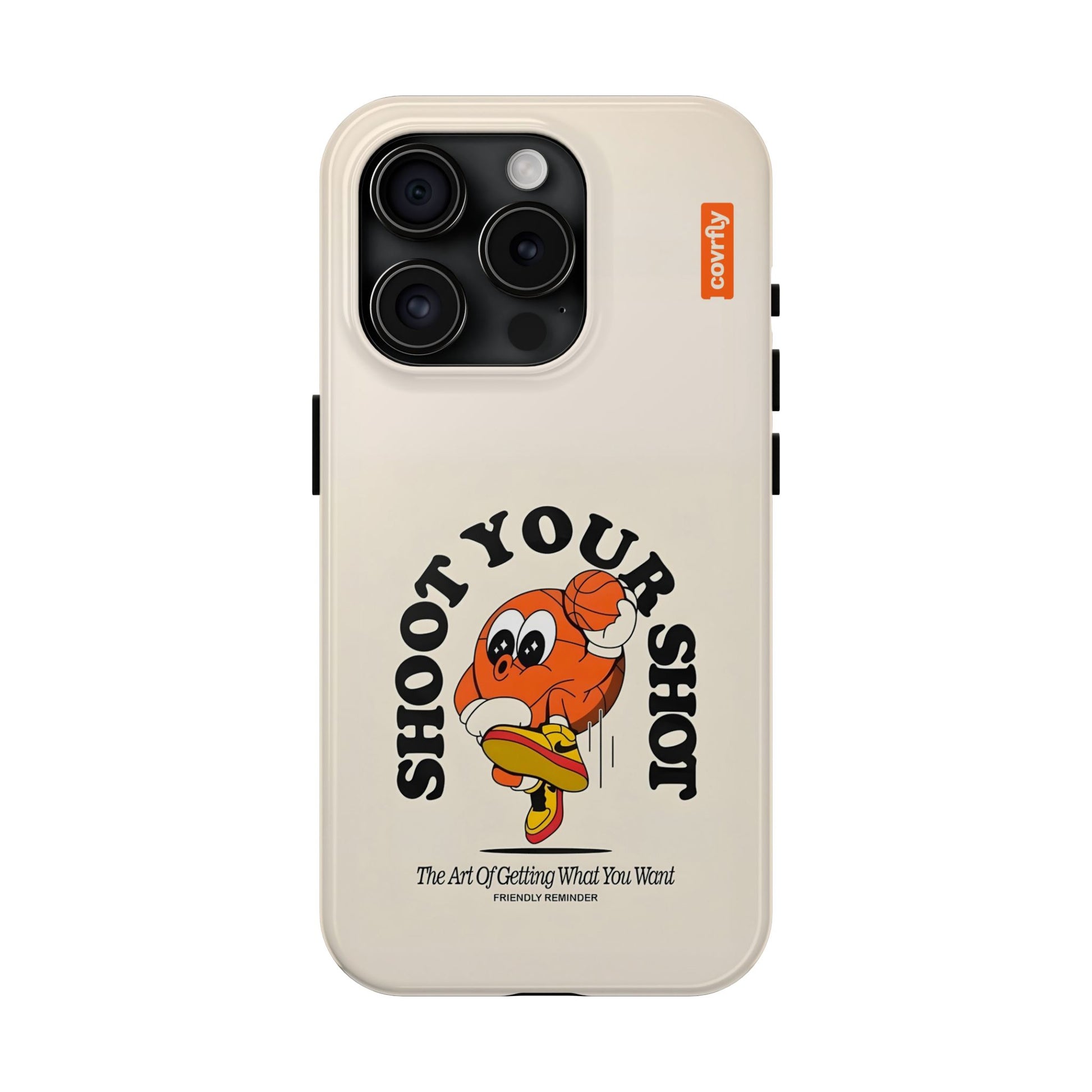 Funda Shoot Your Shot para iPhone 15 Pro - View 1 - Diseño Premium covrfly