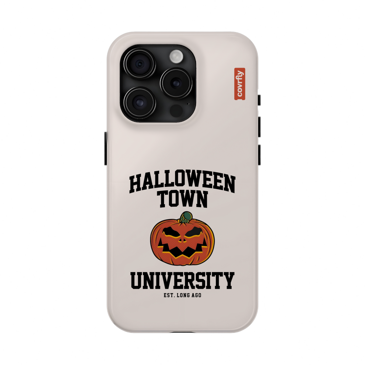 Funda Spooky Alumni para iPhone 15 Pro - View 1 - Diseño Premium covrfly
