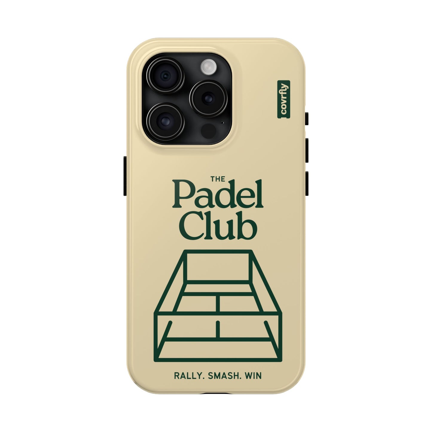 Funda The Padel Club para iPhone 15 Pro - View 1 - Diseño Premium covrfly