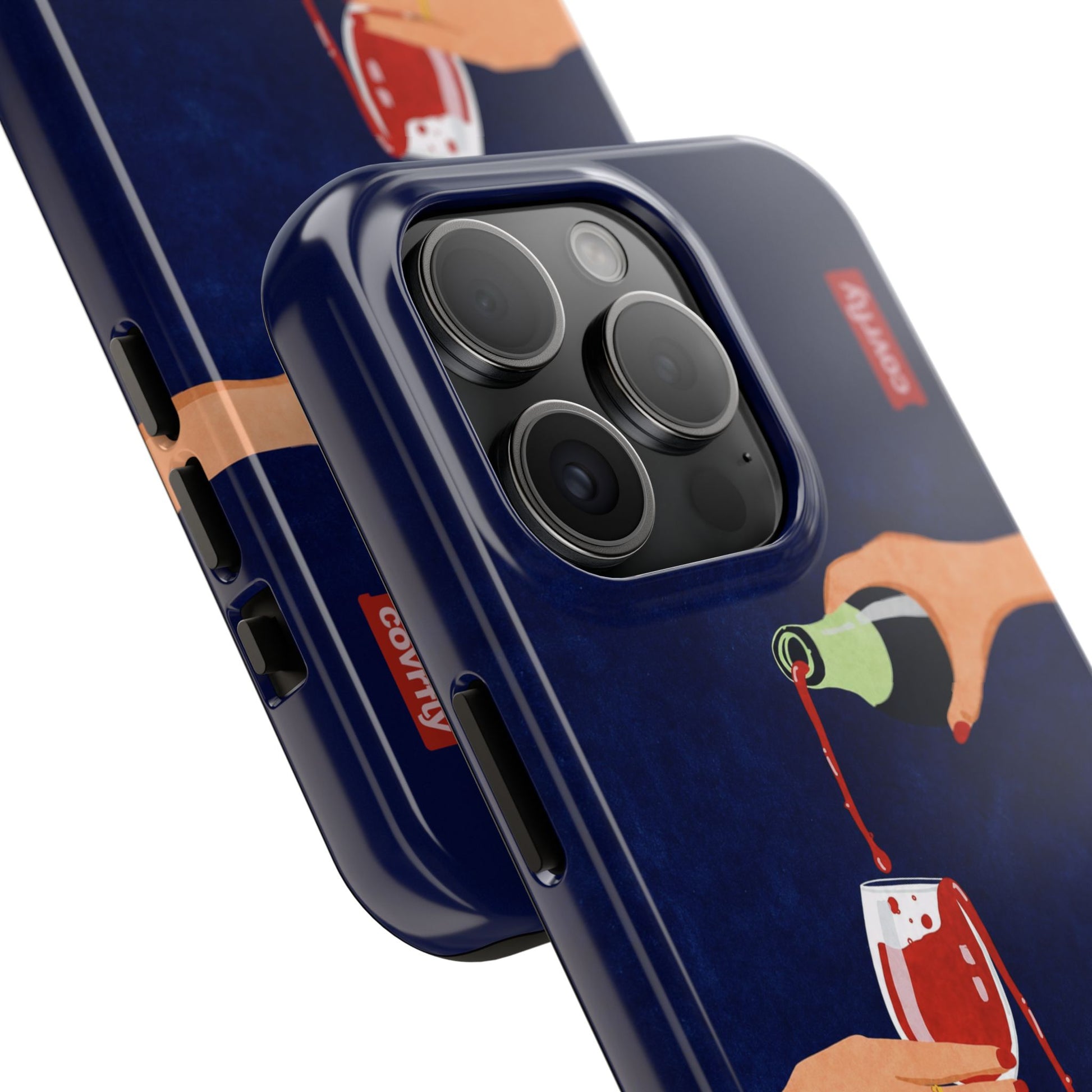 Funda Cheers Caos para iPhone 15 Pro - View 2 - Diseño Premium covrfly