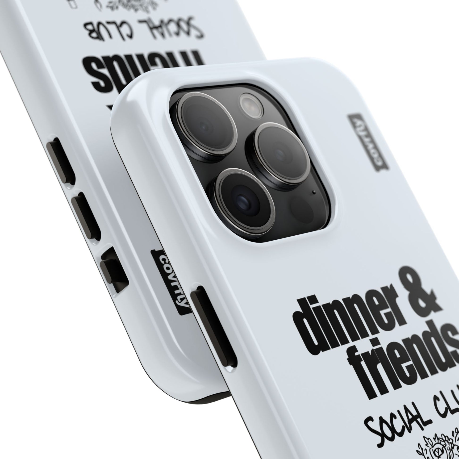 Funda Dinner & Friends para iPhone 15 Pro - View 2 - Diseño Premium covrfly