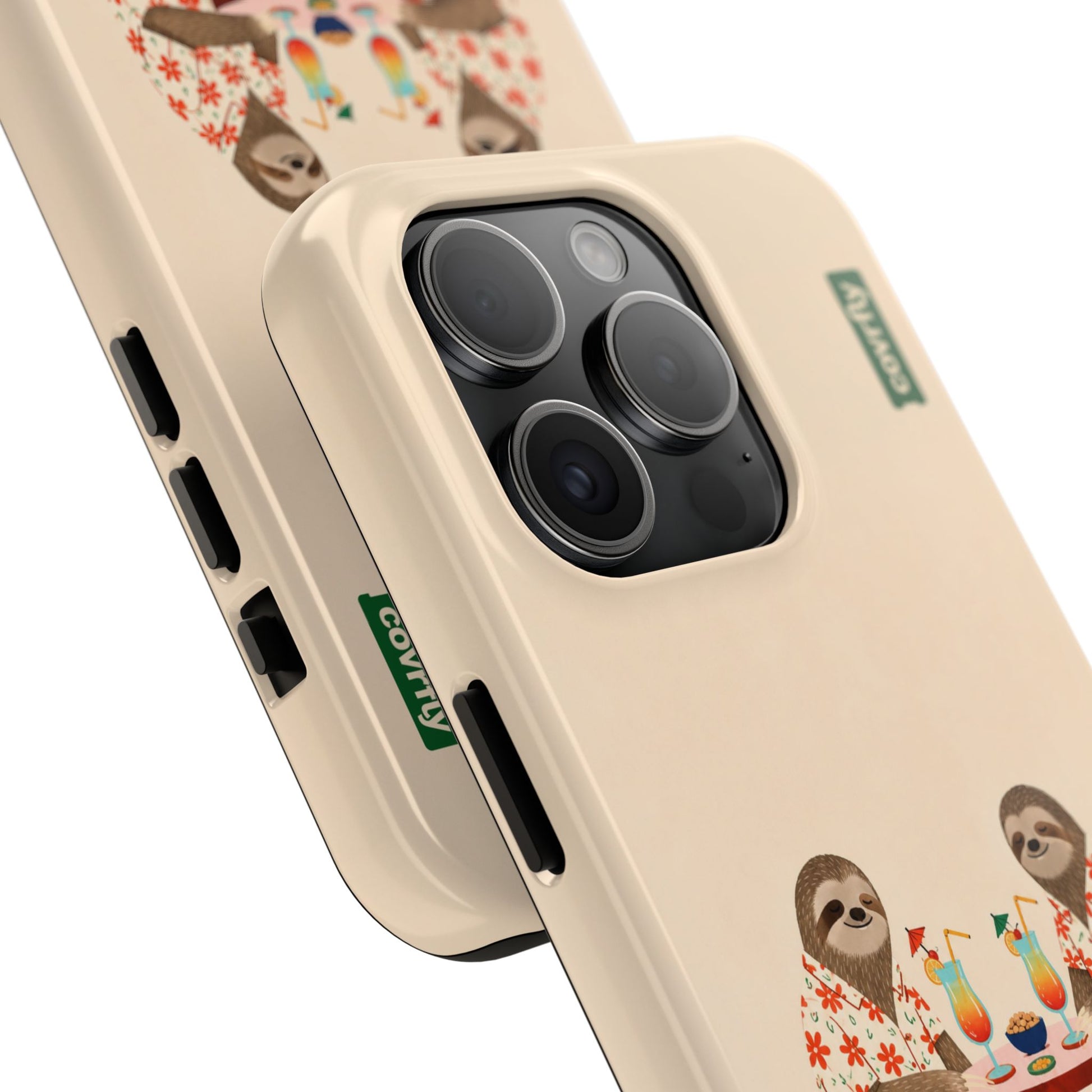 Funda Dos Perezas para iPhone 15 Pro - View 2 - Diseño Premium covrfly