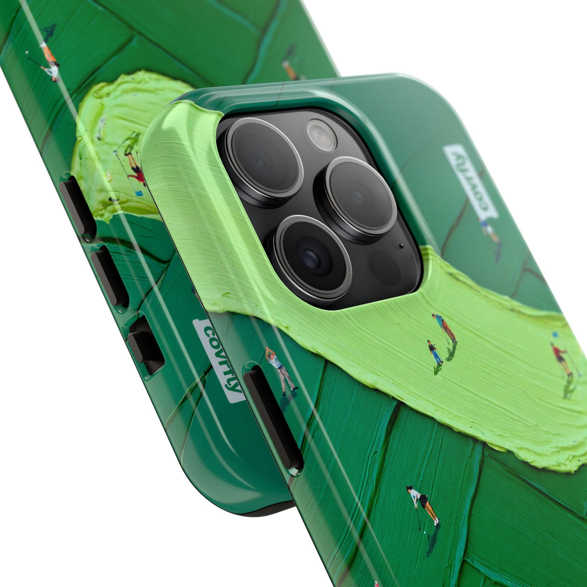 Funda Golf Miniatura para iPhone 15 Pro - View 2 - Diseño Premium covrfly