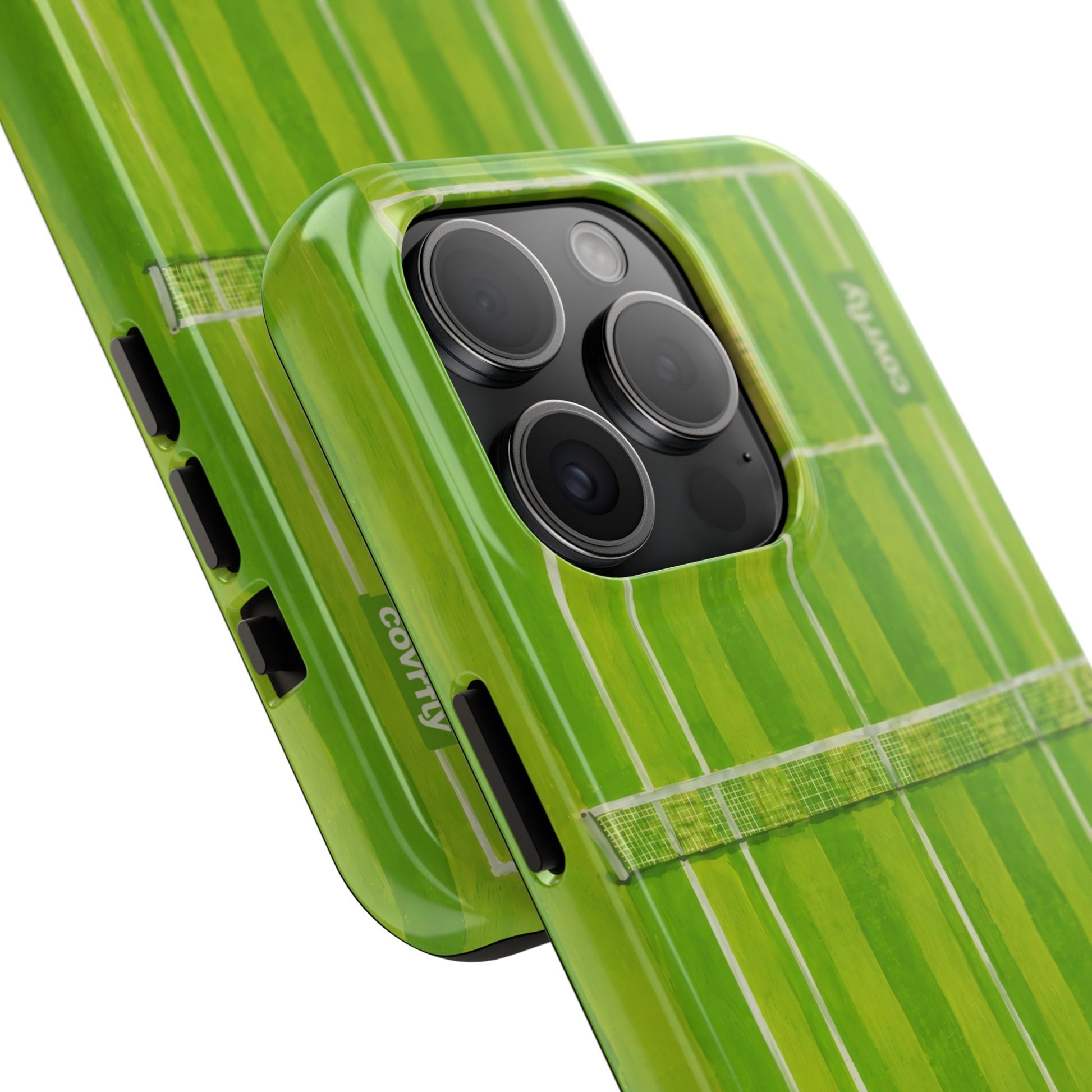 Funda Green Court para iPhone 15 Pro - View 2 - Diseño Premium covrfly