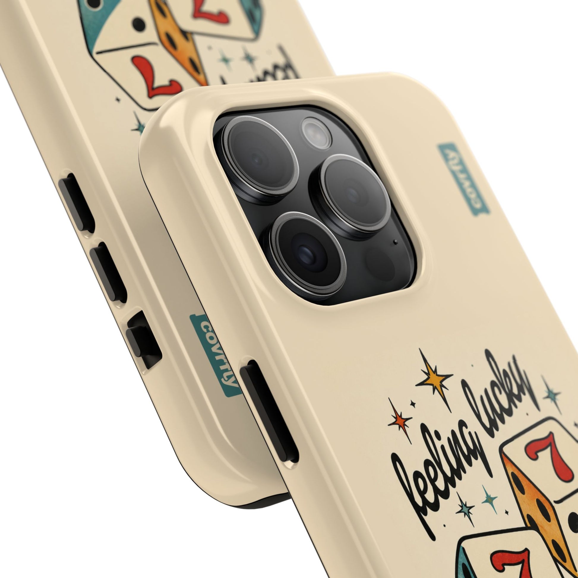 Funda Lucky 7 para iPhone 15 Pro - View 2 - Diseño Premium covrfly