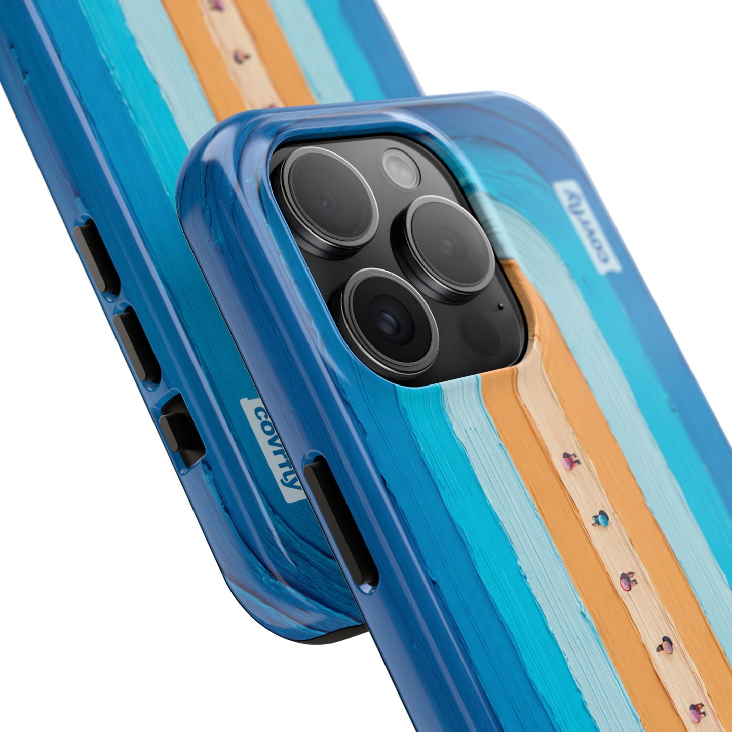 Funda Mar Miniatura para iPhone 15 Pro - View 2 - Diseño Premium covrfly