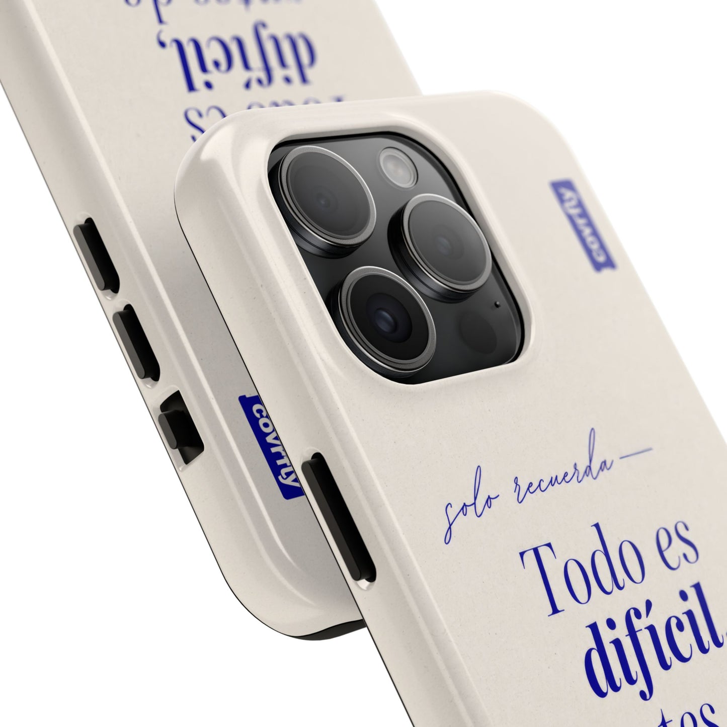 Funda Nota Propia para iPhone 15 Pro - View 2 - Diseño Premium covrfly